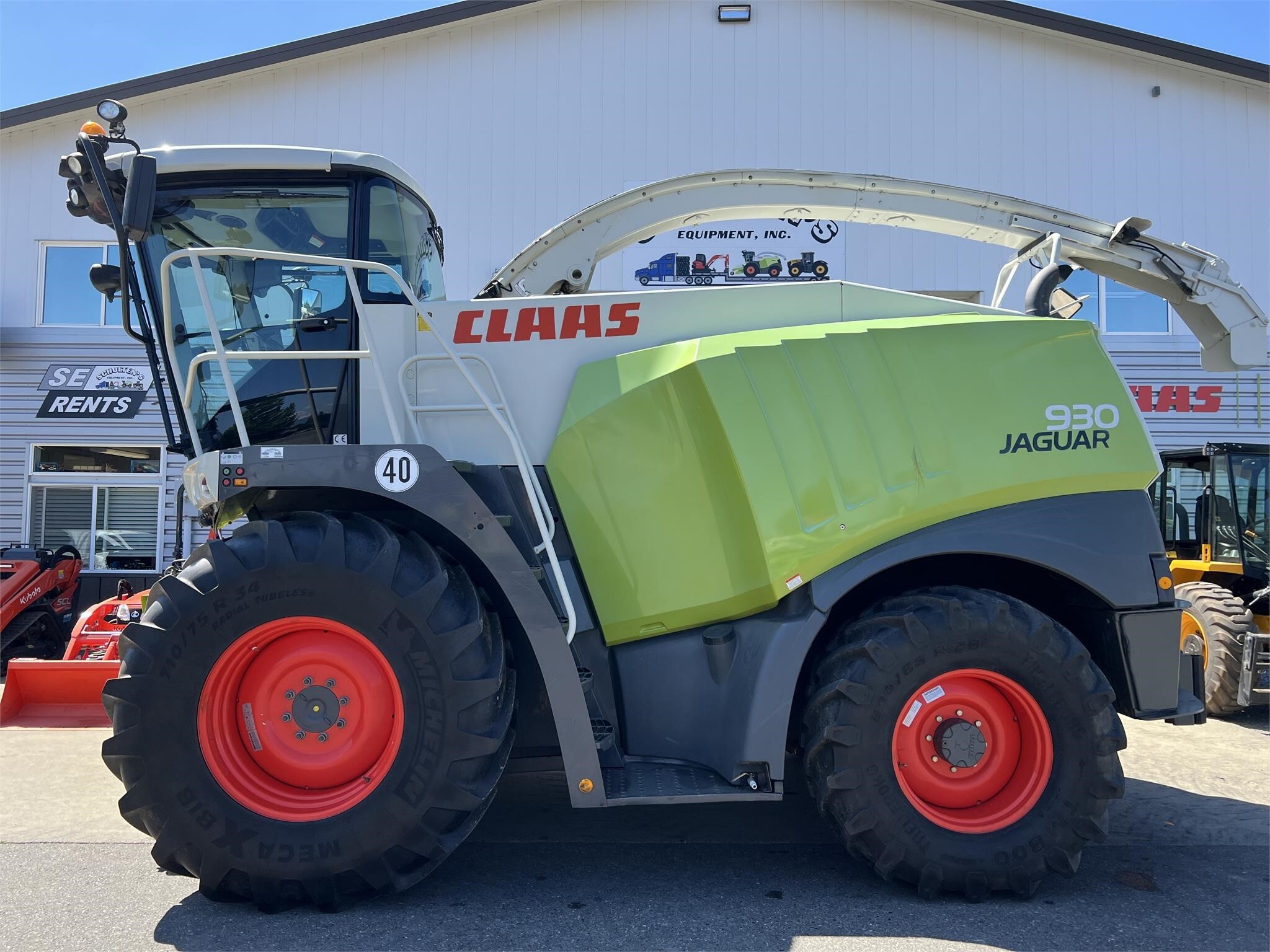 2011 Claas Jaguar 930 Self-Propelled Forage Harvester