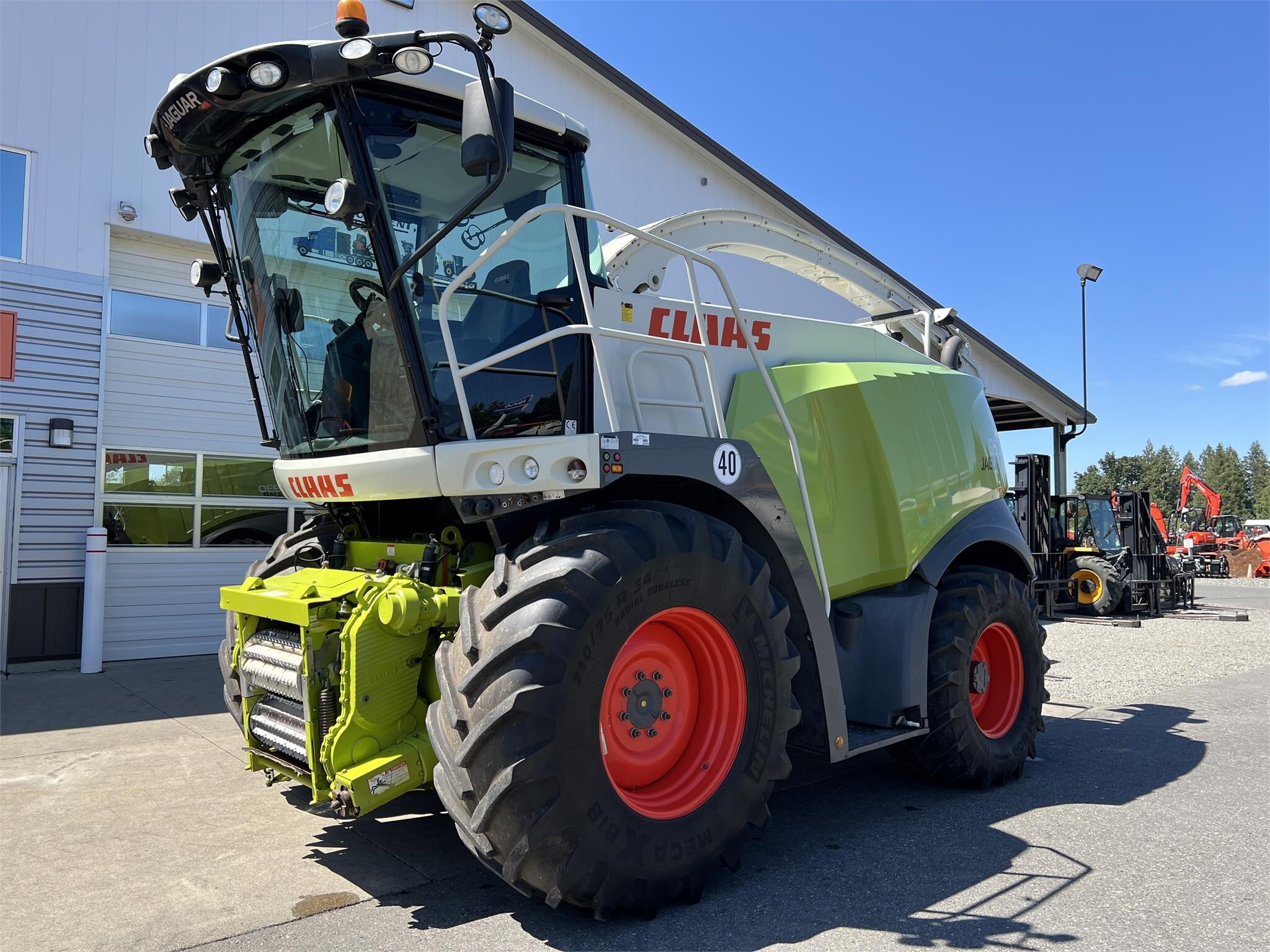 2011 Claas Jaguar 930 Self-Propelled Forage Harvester
