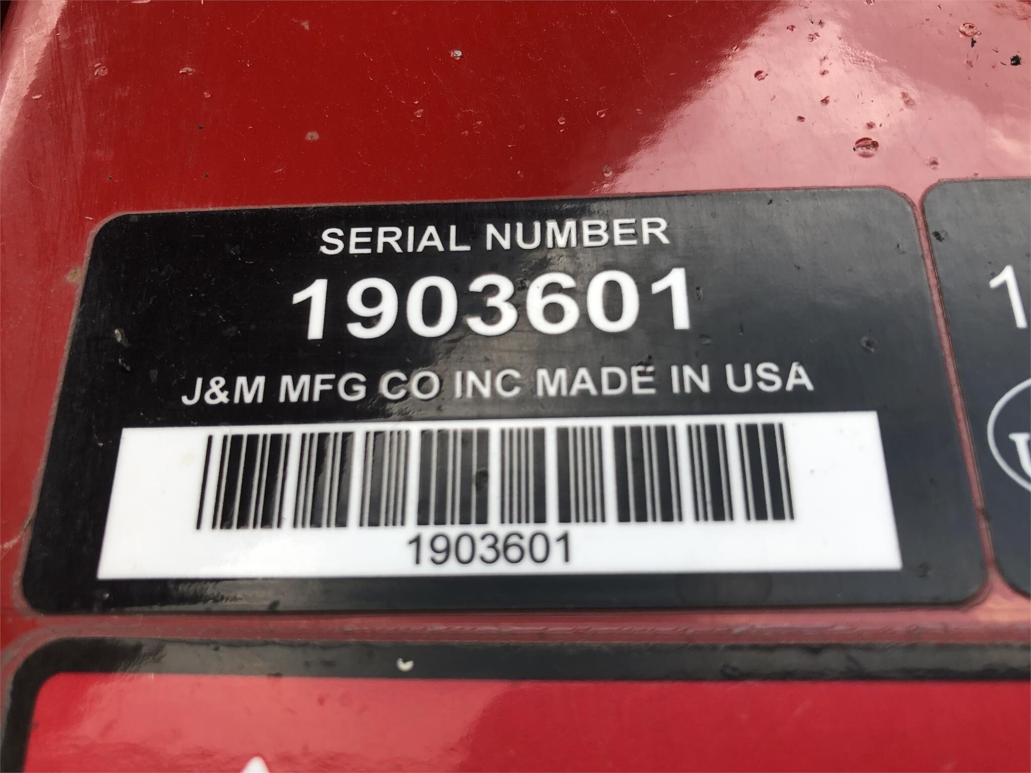 2019 J&M 1312-20T Grain Cart