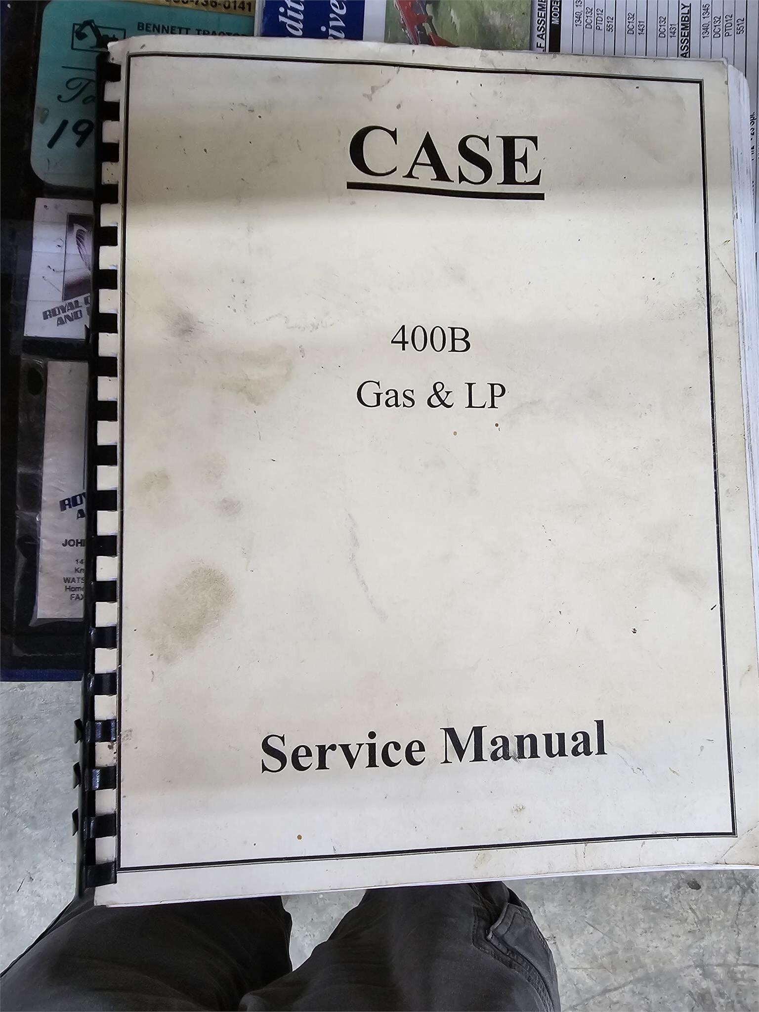 1959 J.I. Case 400 Miscellaneous