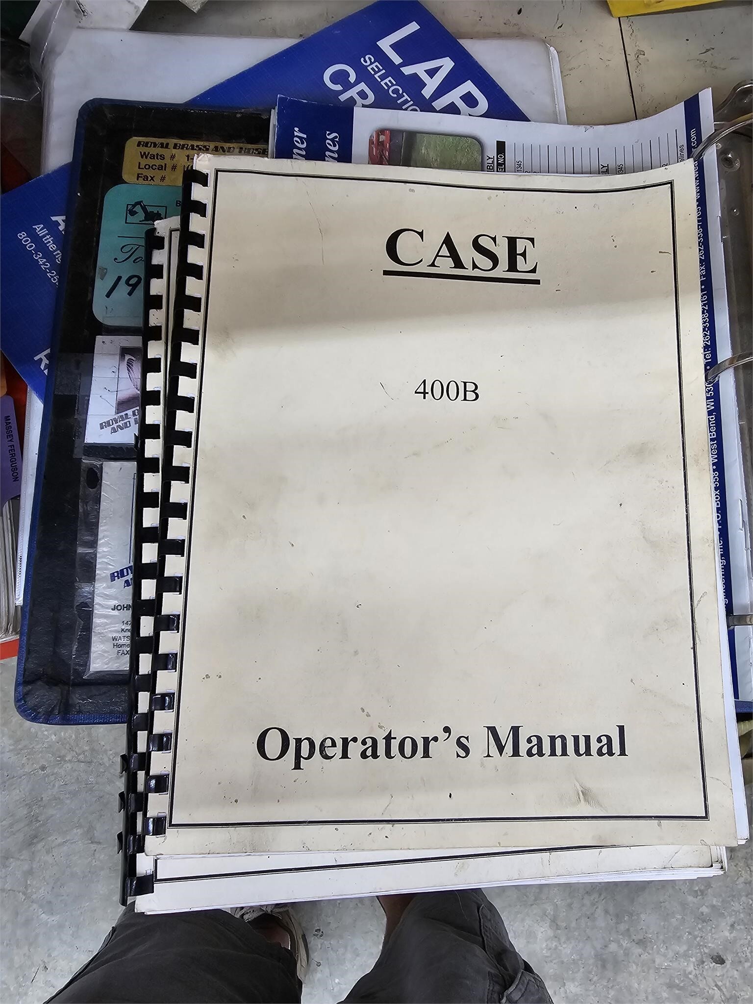 1959 J.I. Case 400 Miscellaneous