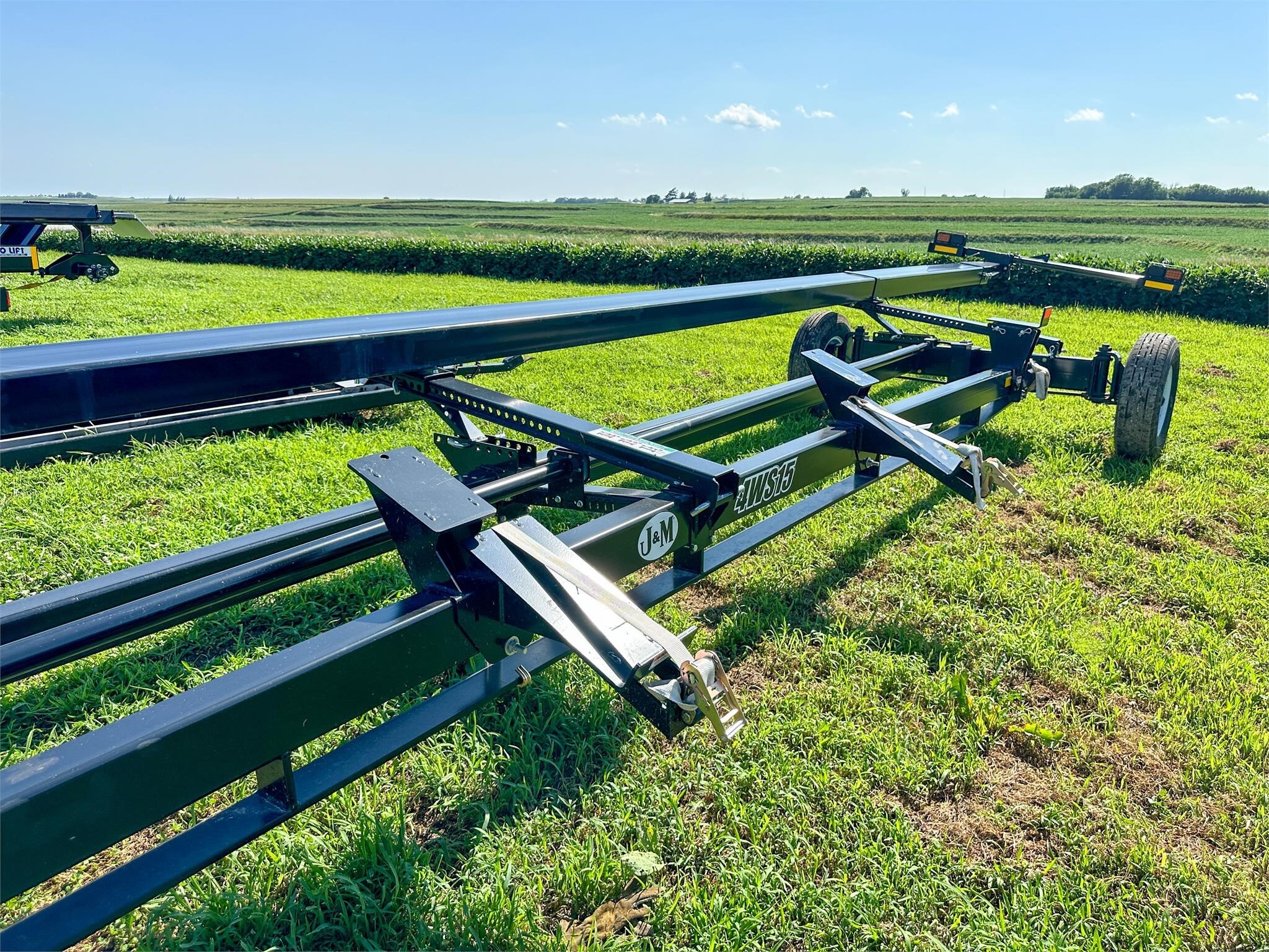2026 J&M 4WS15-38 Header Trailer