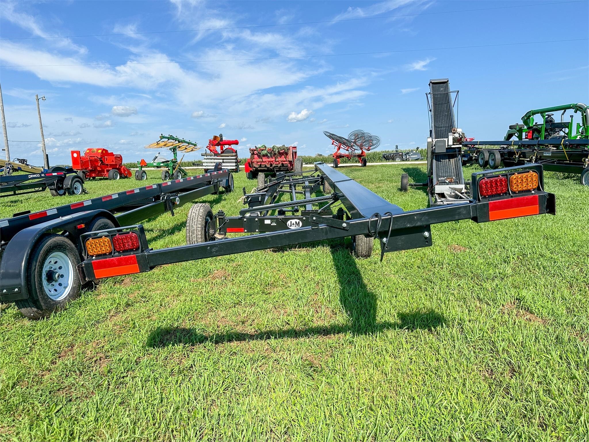 2026 J&M 4WS15-38 Header Trailer