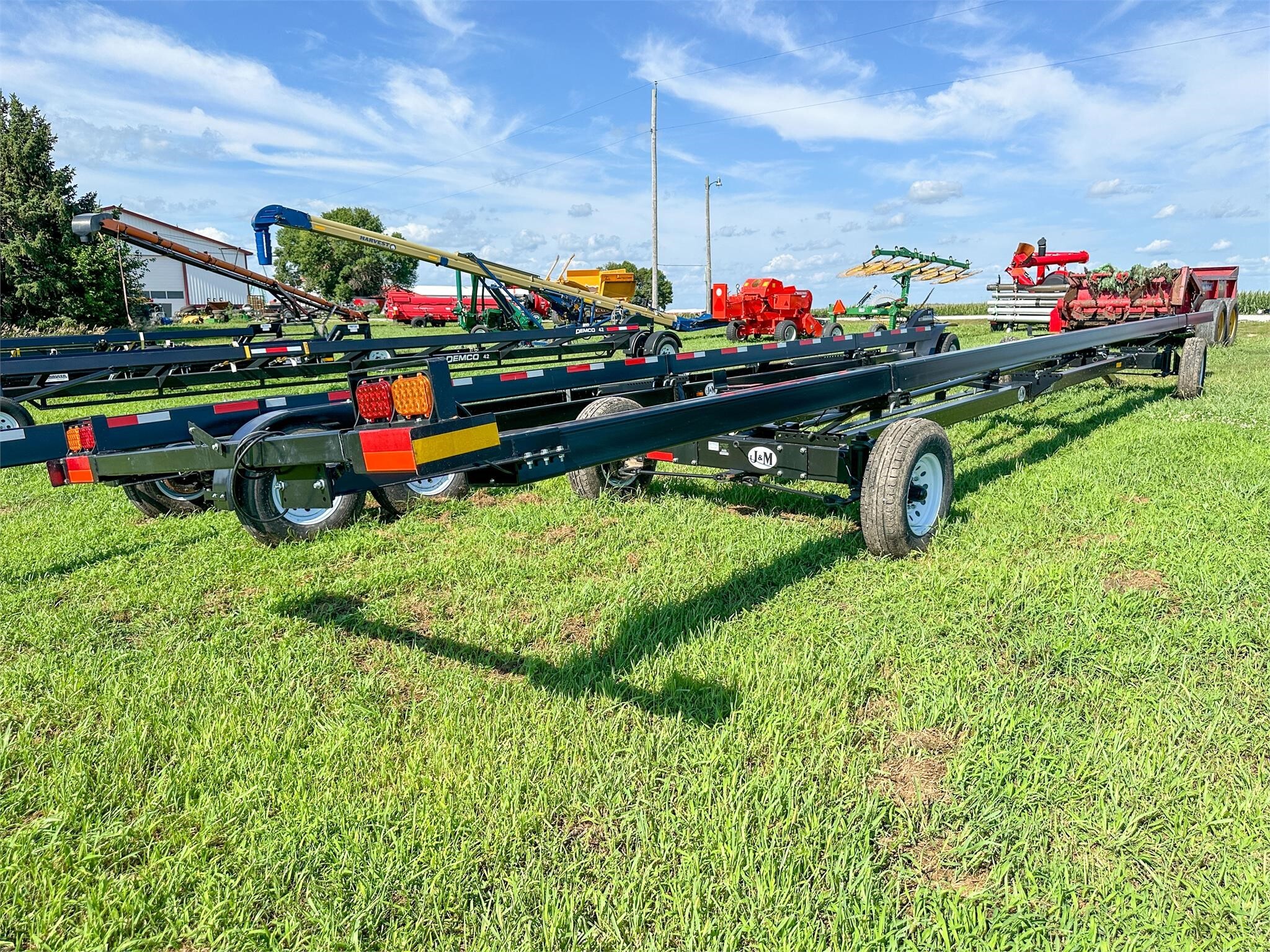 2026 J&M 4WS15-38 Header Trailer