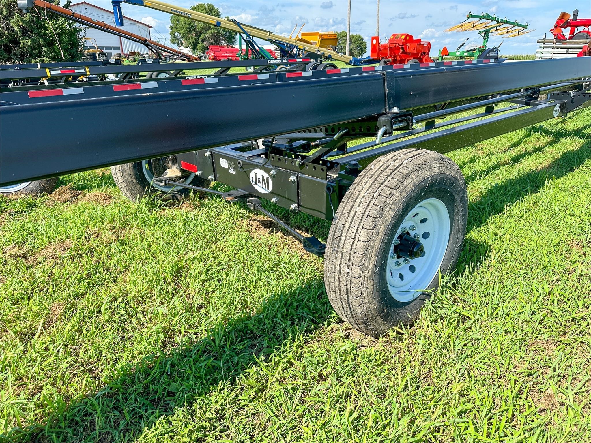 2026 J&M 4WS15-38 Header Trailer
