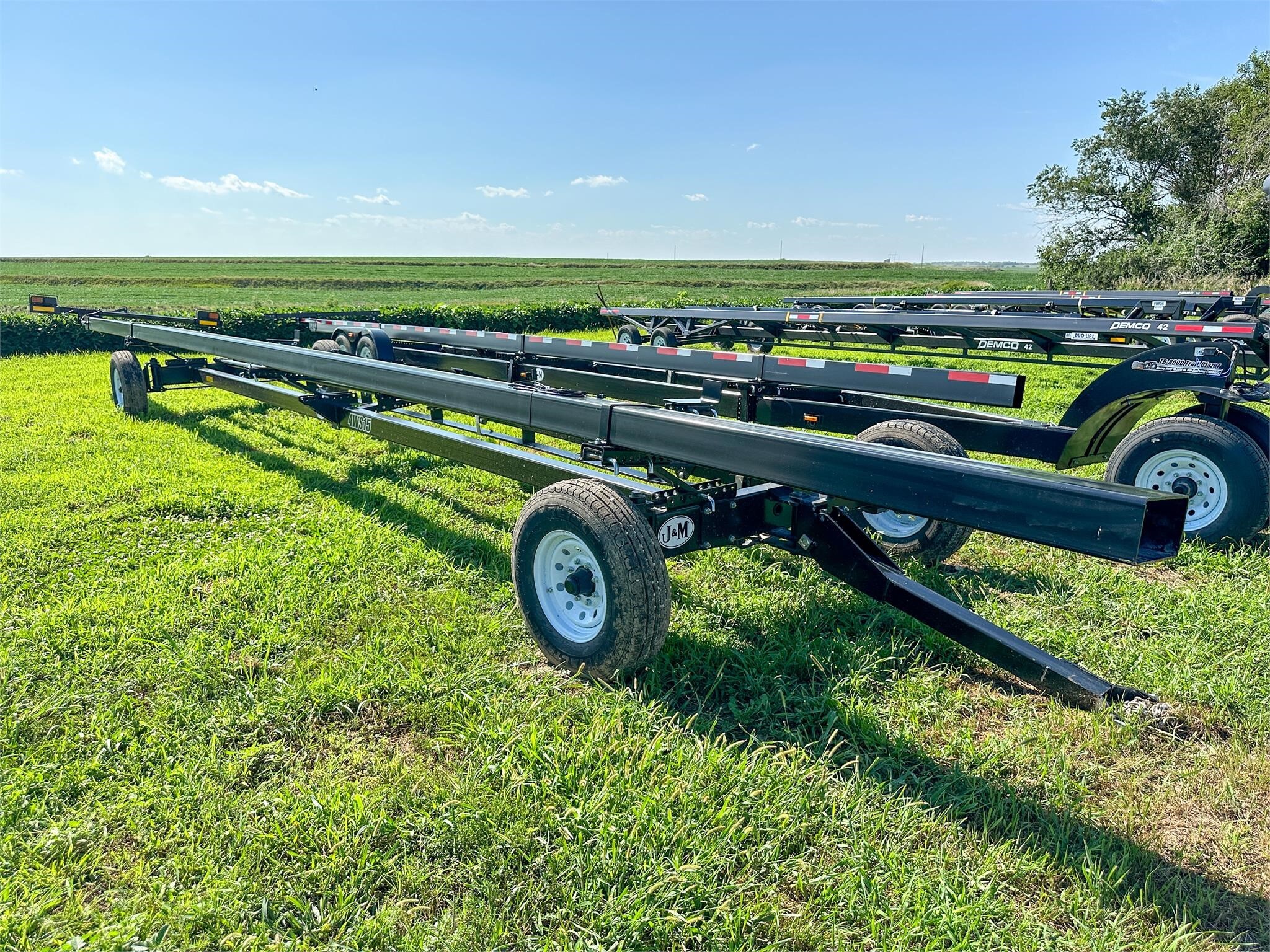 2026 J&M 4WS15-38 Header Trailer