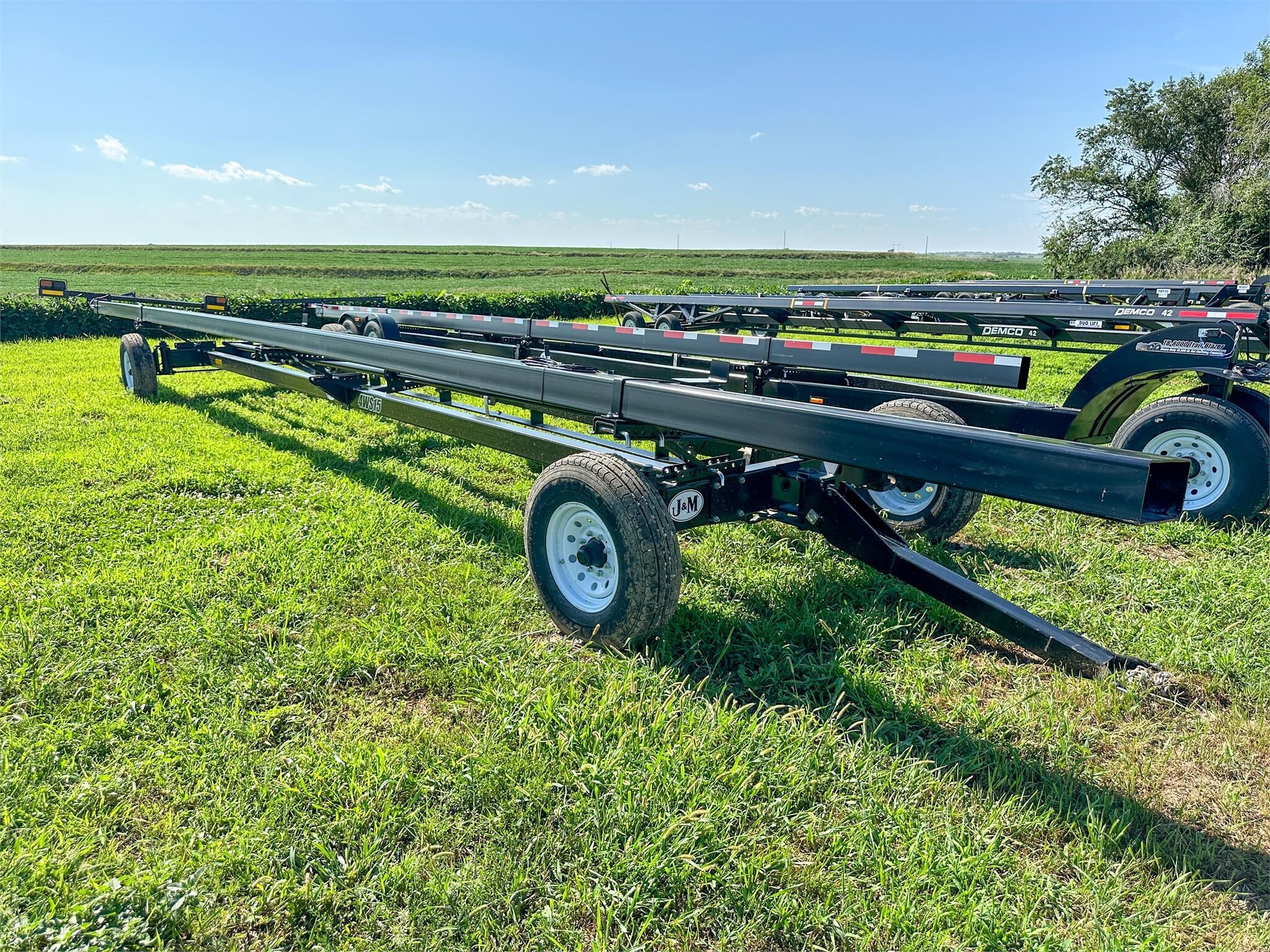 2026 J&M 4WS15-38 Header Trailer