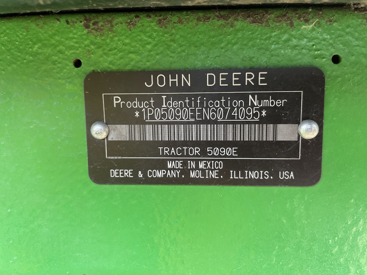 2022 John Deere 5090E Tractor