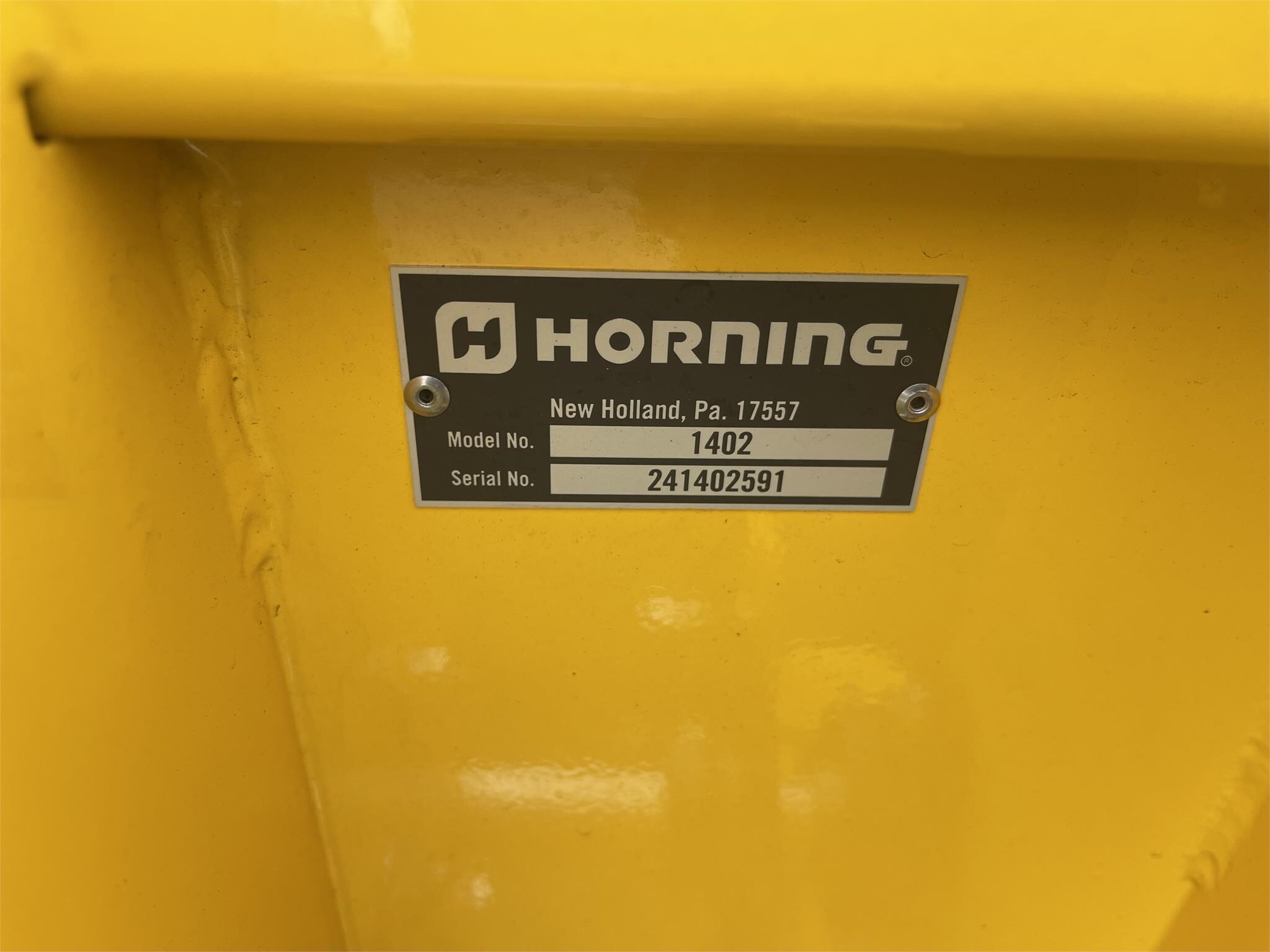 2024 HORNING 1402 Forage Harvester Head