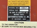  J&M 250-7 Gravity Wagon