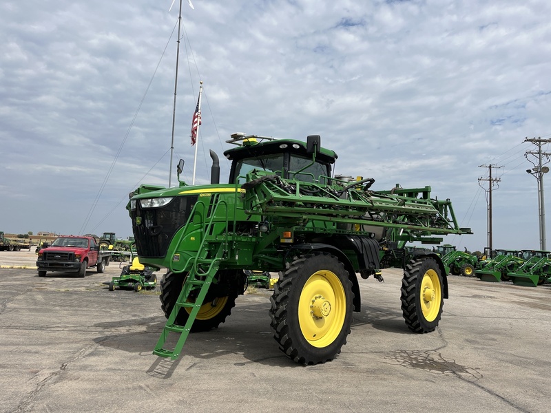 ジョンディア R4038 自走式噴霧器 ローボーイセミトレーラー付き　1/64 John Deere Equipment for Sale | R4038 Sprayer | Ag-Pro