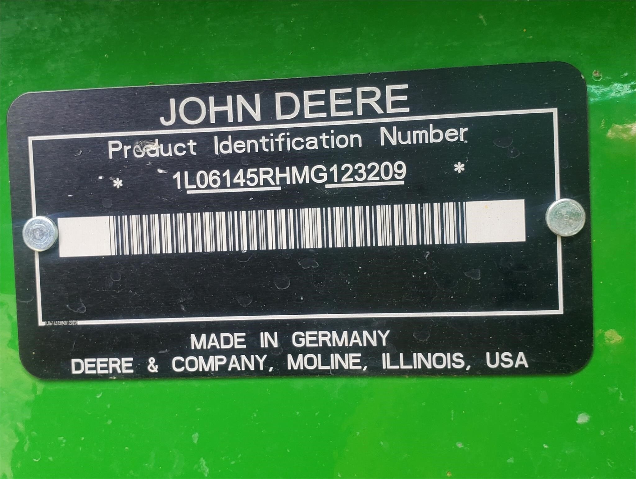  John Deere 6145R Tractor