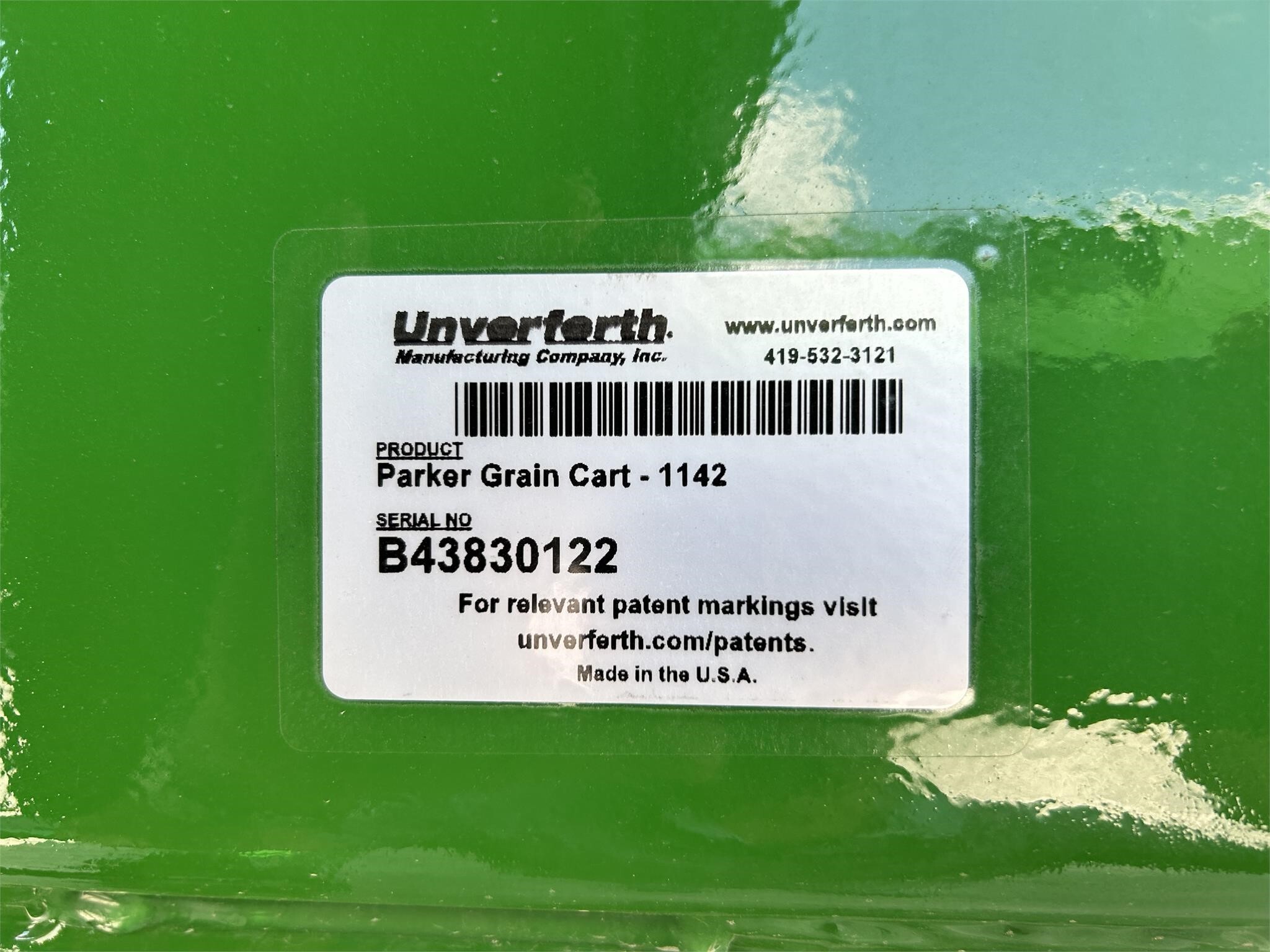 2023 Parker 1142 Grain Cart