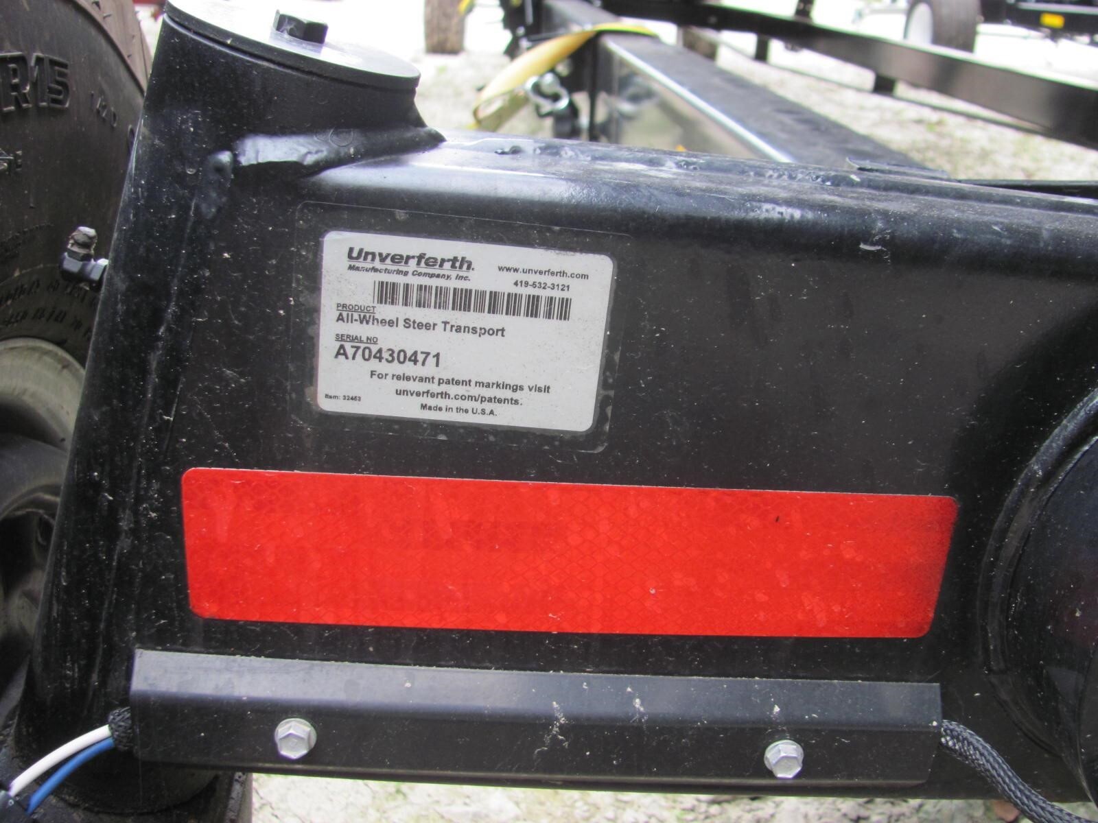  Unverferth AWS52 Header Trailer