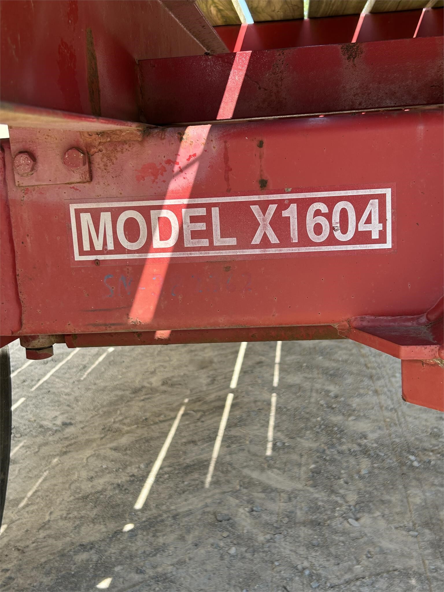  Meyer X1604 Miscellaneous