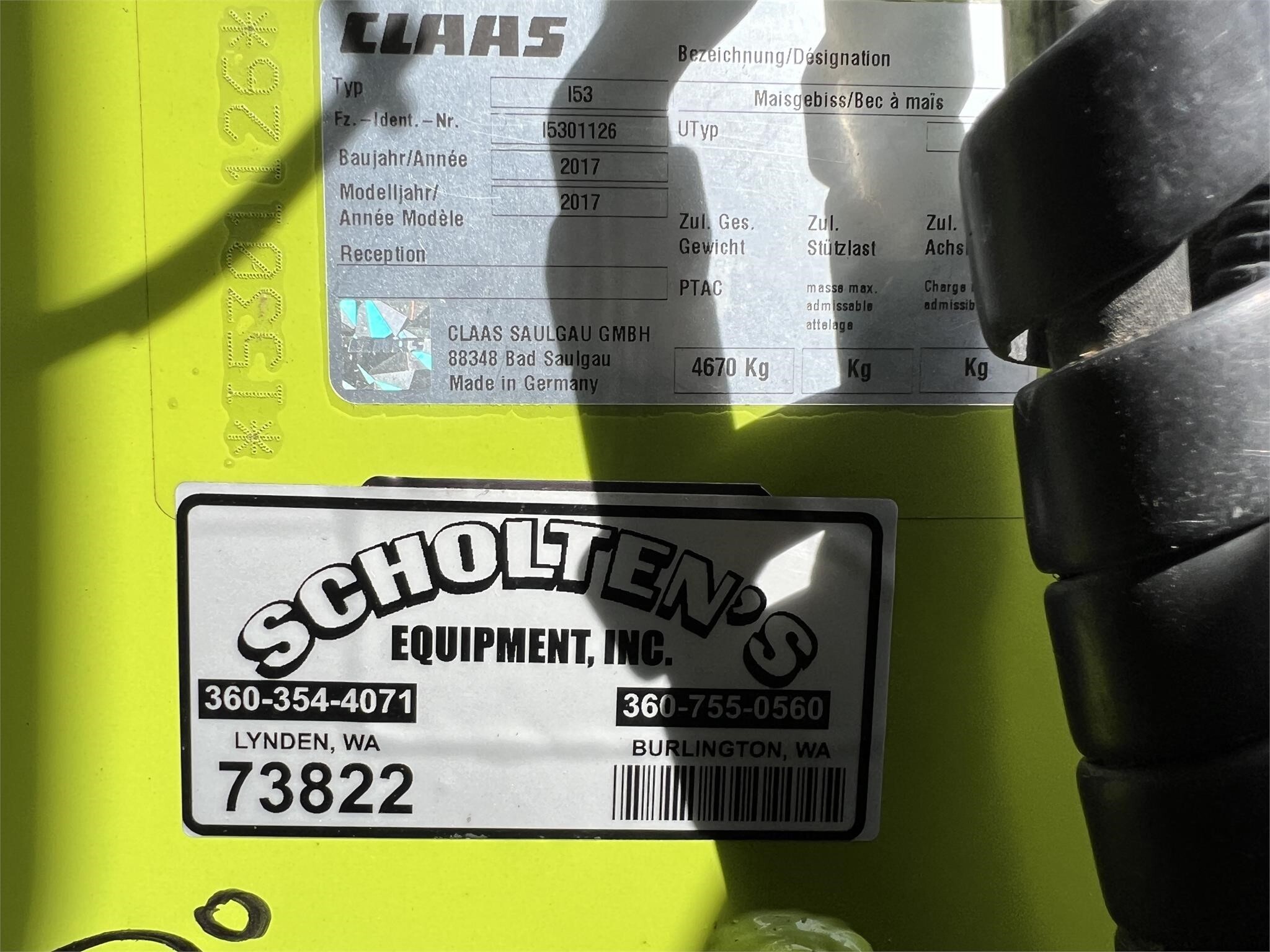 2017 Claas ORBIS 900 Forage Harvester Head