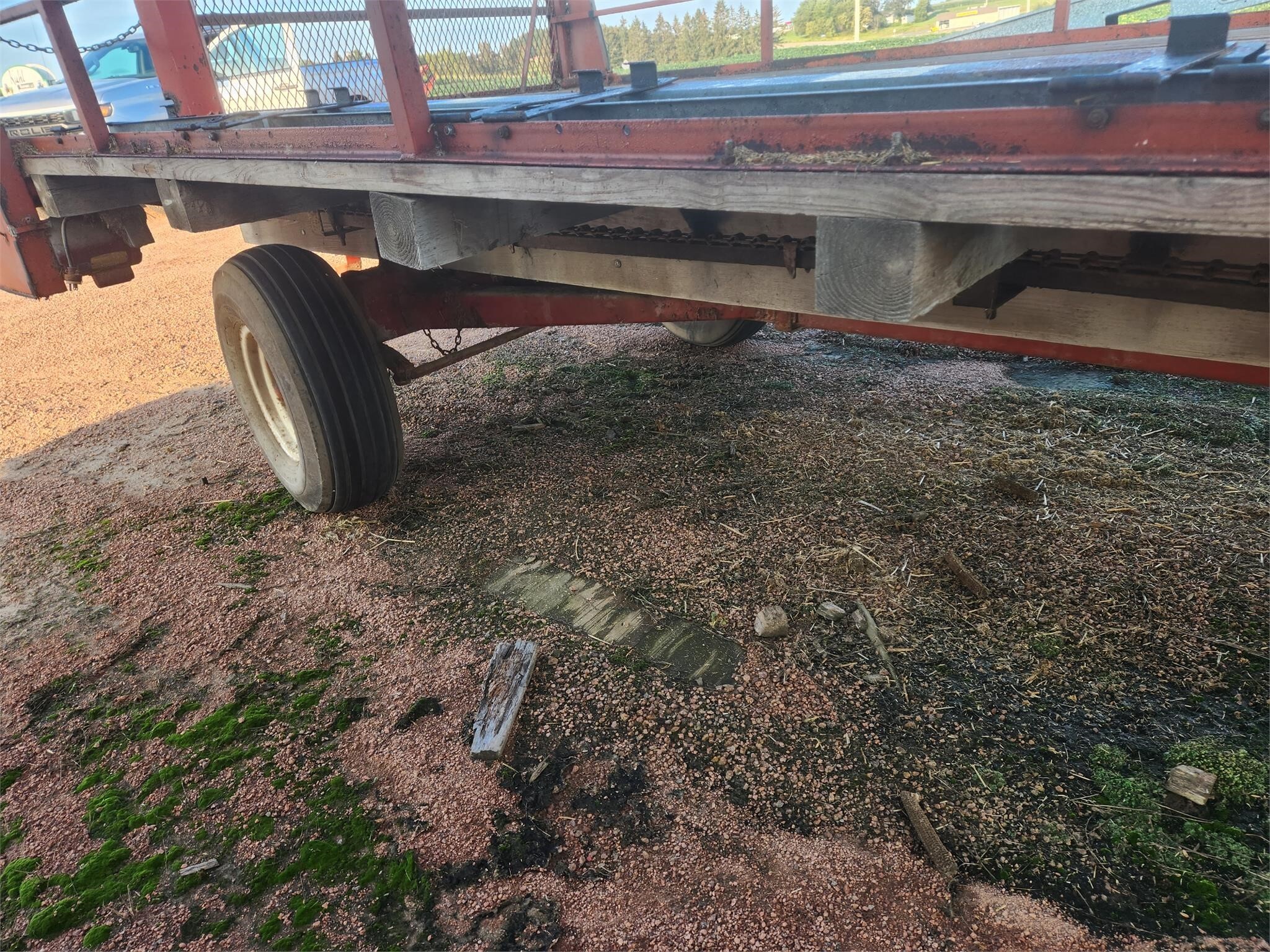  Meyer 9X18 Bale Wagons and Trailer