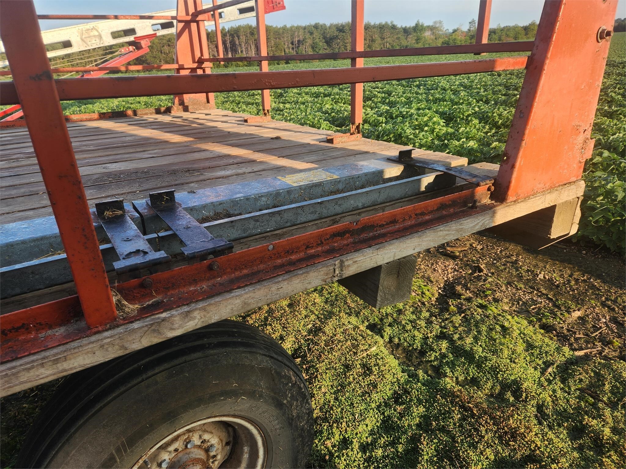  Meyer 9X18 Bale Wagons and Trailer