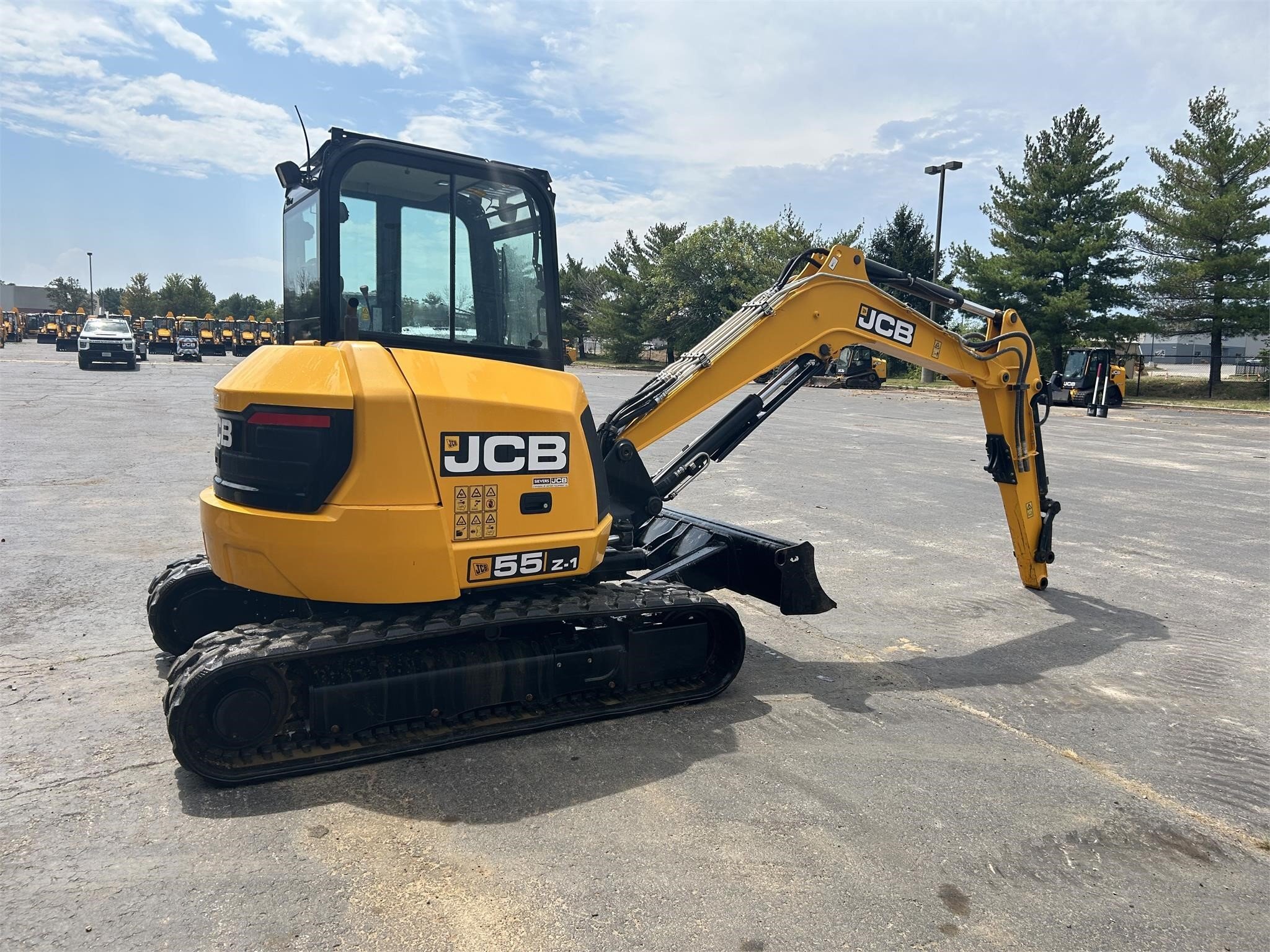 2018 JCB 55Z-1 Mini Excavator