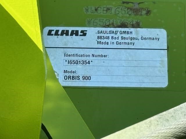 2022 Claas ORBIS 900 Forage Harvester Head