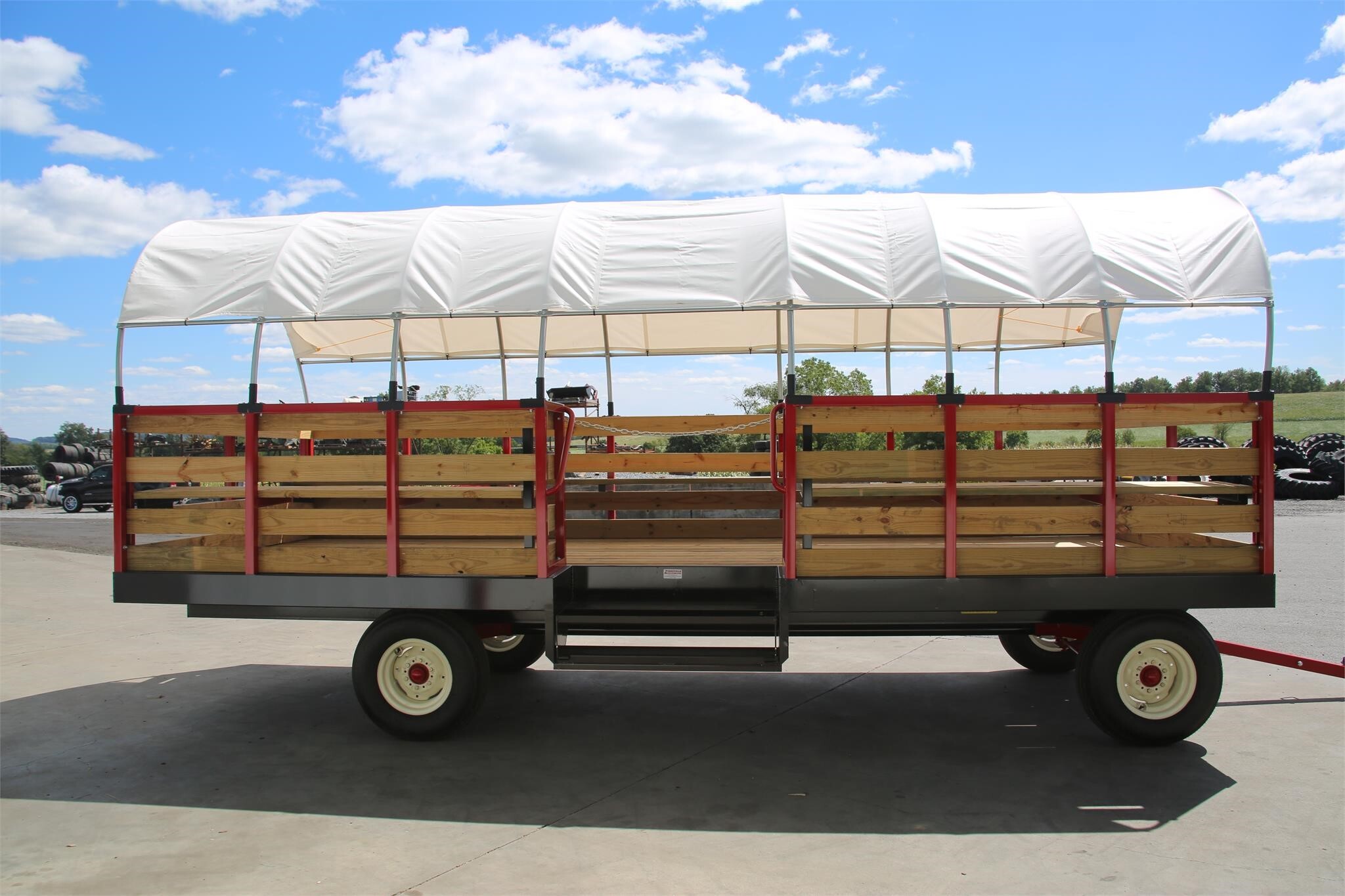 2025 Stoltzfus 8.5x20 Bale Wagons and Trailer