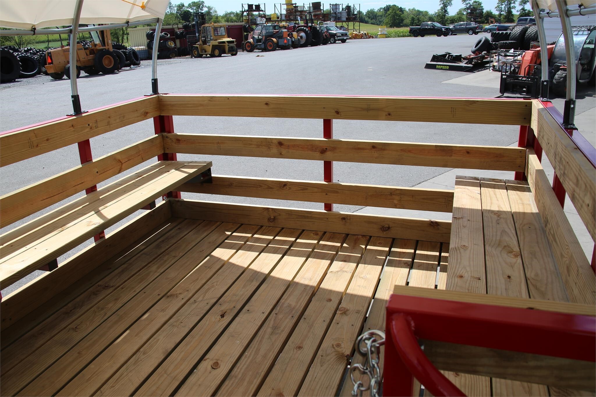 2025 Stoltzfus 8.5x20 Bale Wagons and Trailer