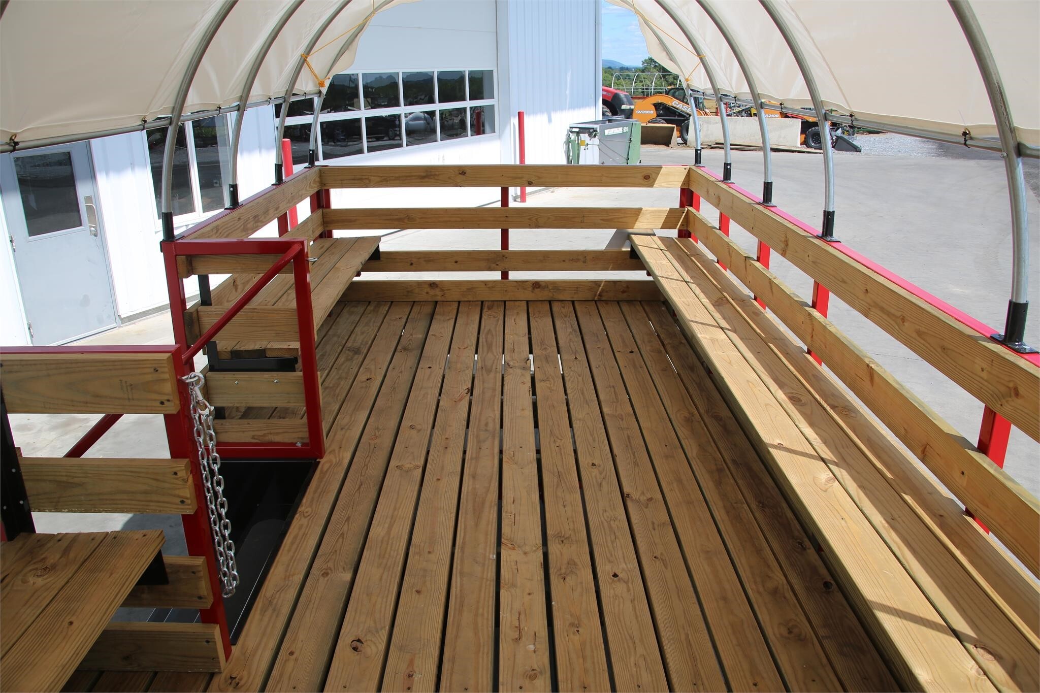 2025 Stoltzfus 8.5x20 Bale Wagons and Trailer