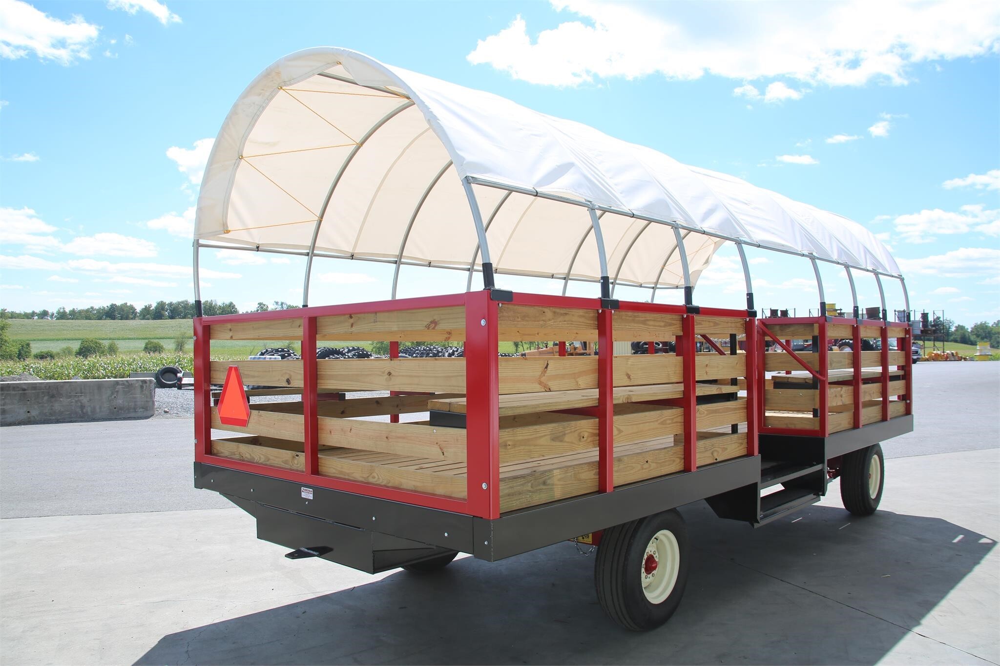 2025 Stoltzfus 8.5x20 Bale Wagons and Trailer
