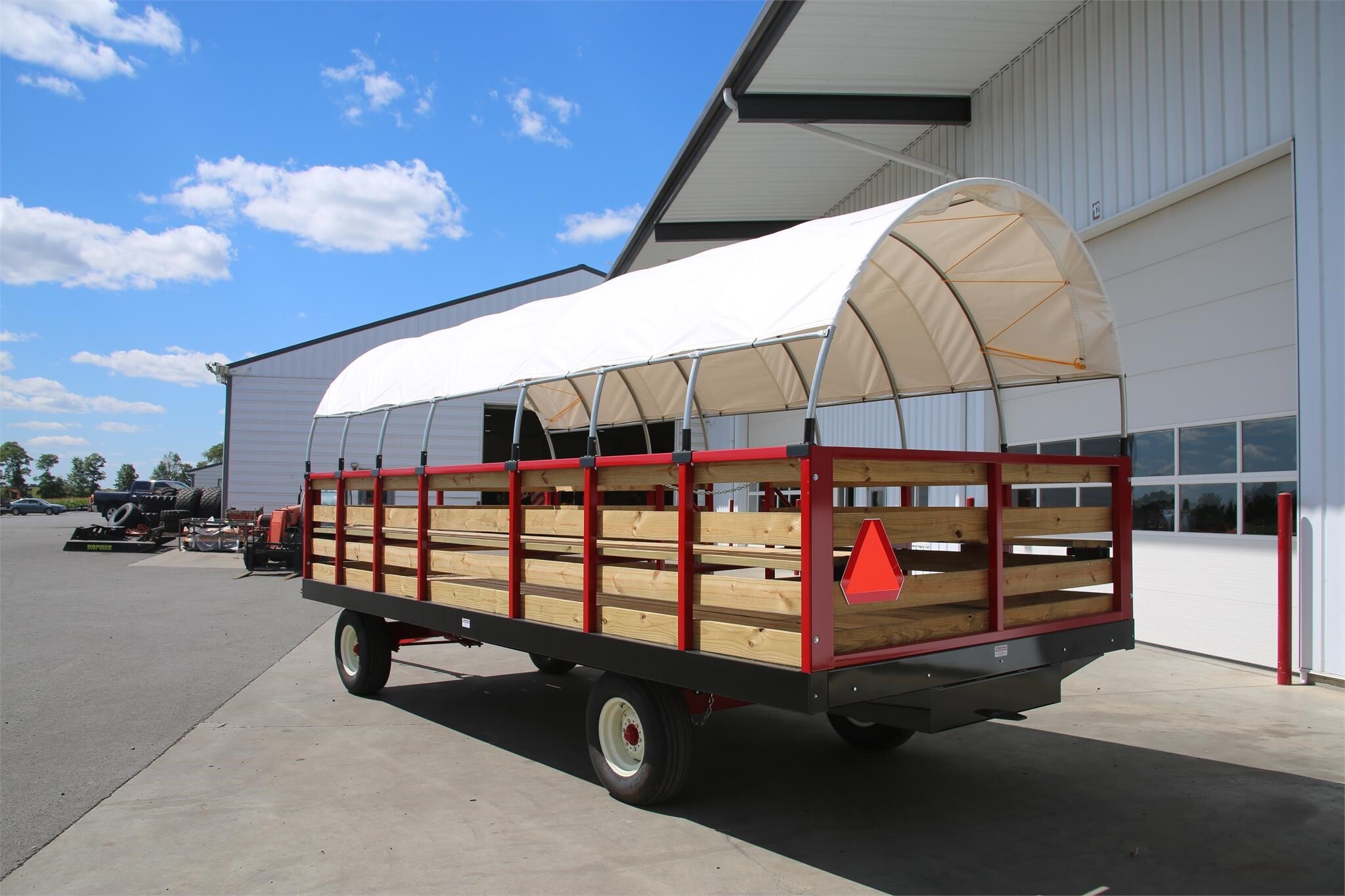 2025 Stoltzfus 8.5x20 Bale Wagons and Trailer