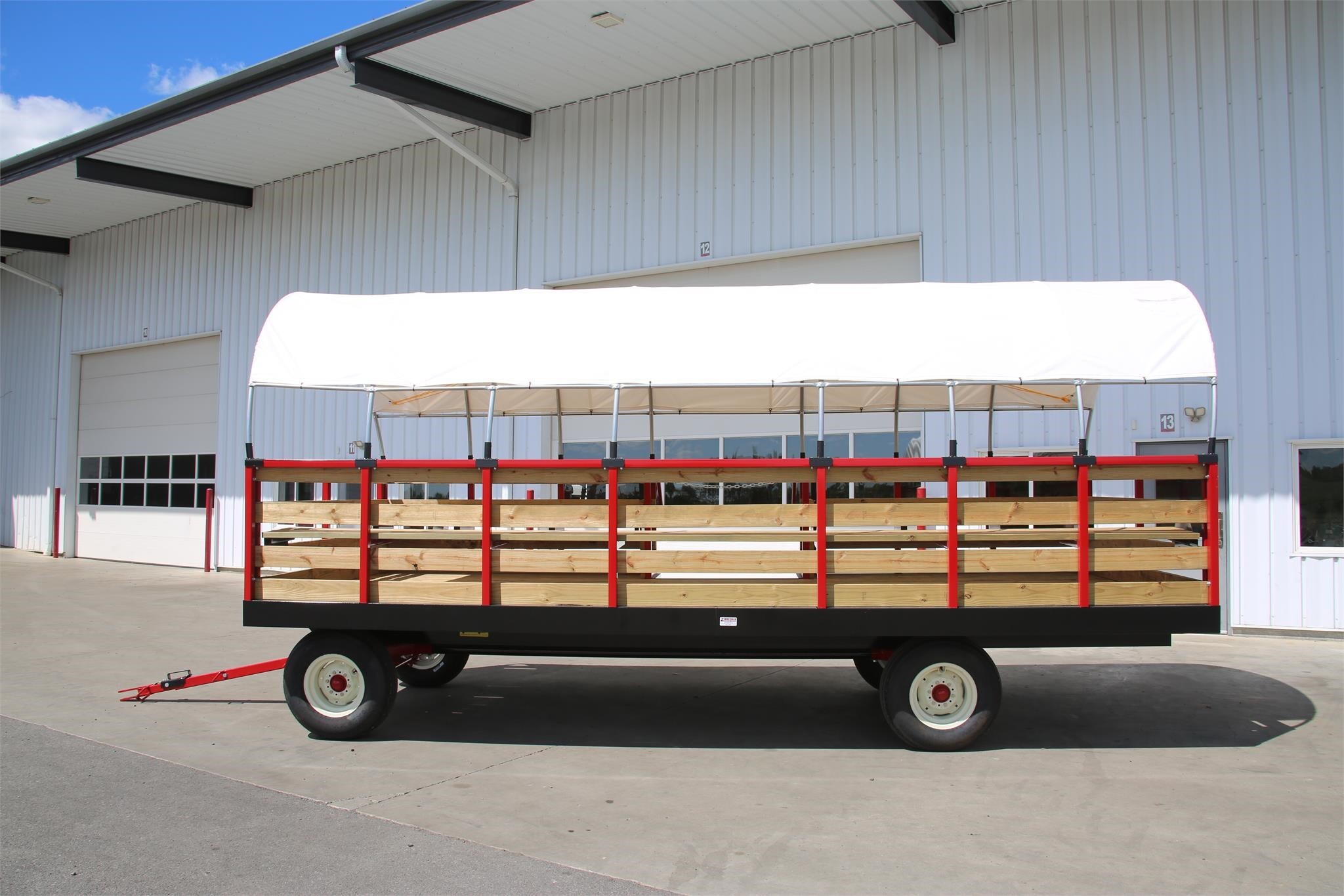 2025 Stoltzfus 8.5x20 Bale Wagons and Trailer