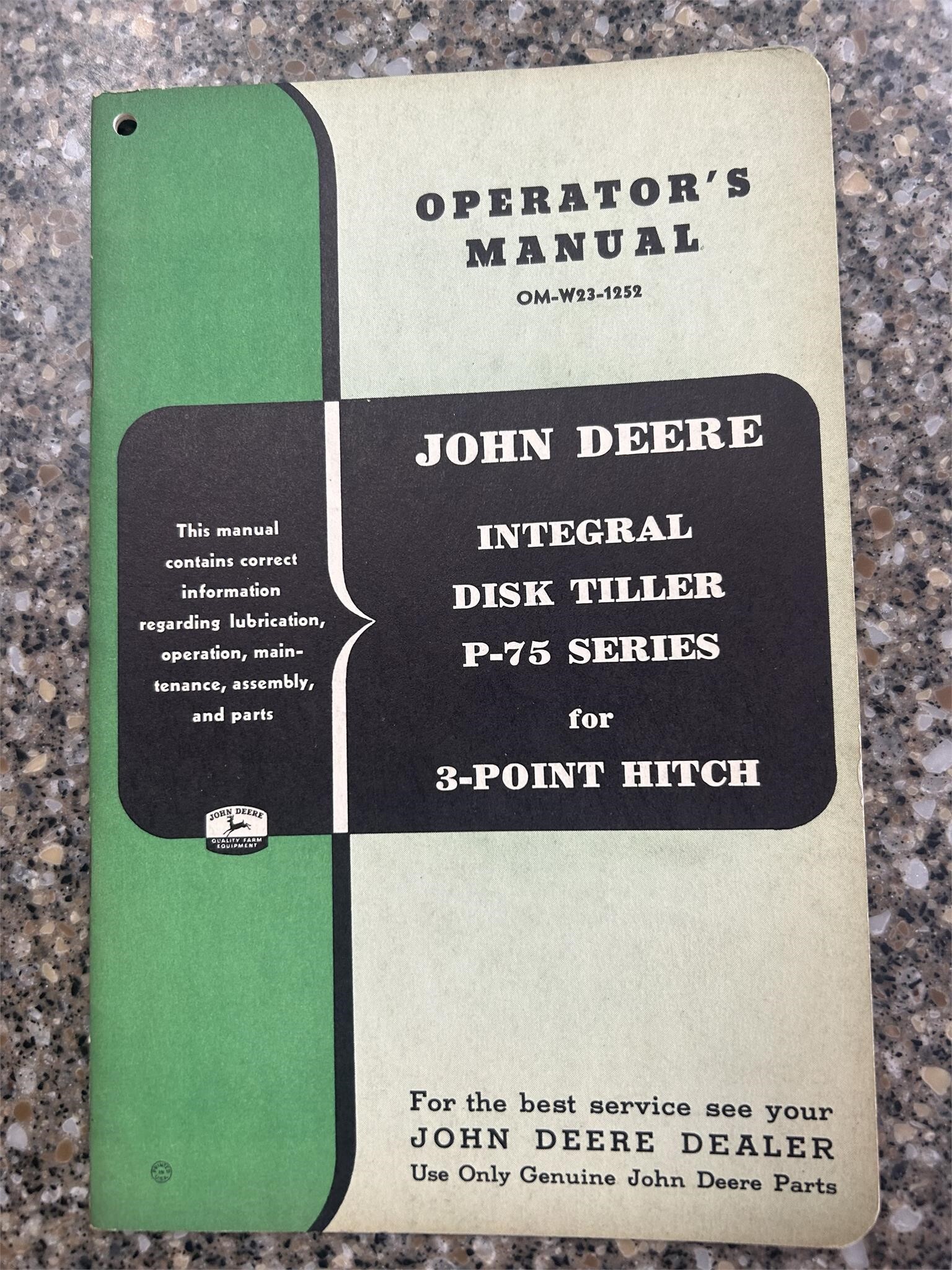  John Deere P75 Disk