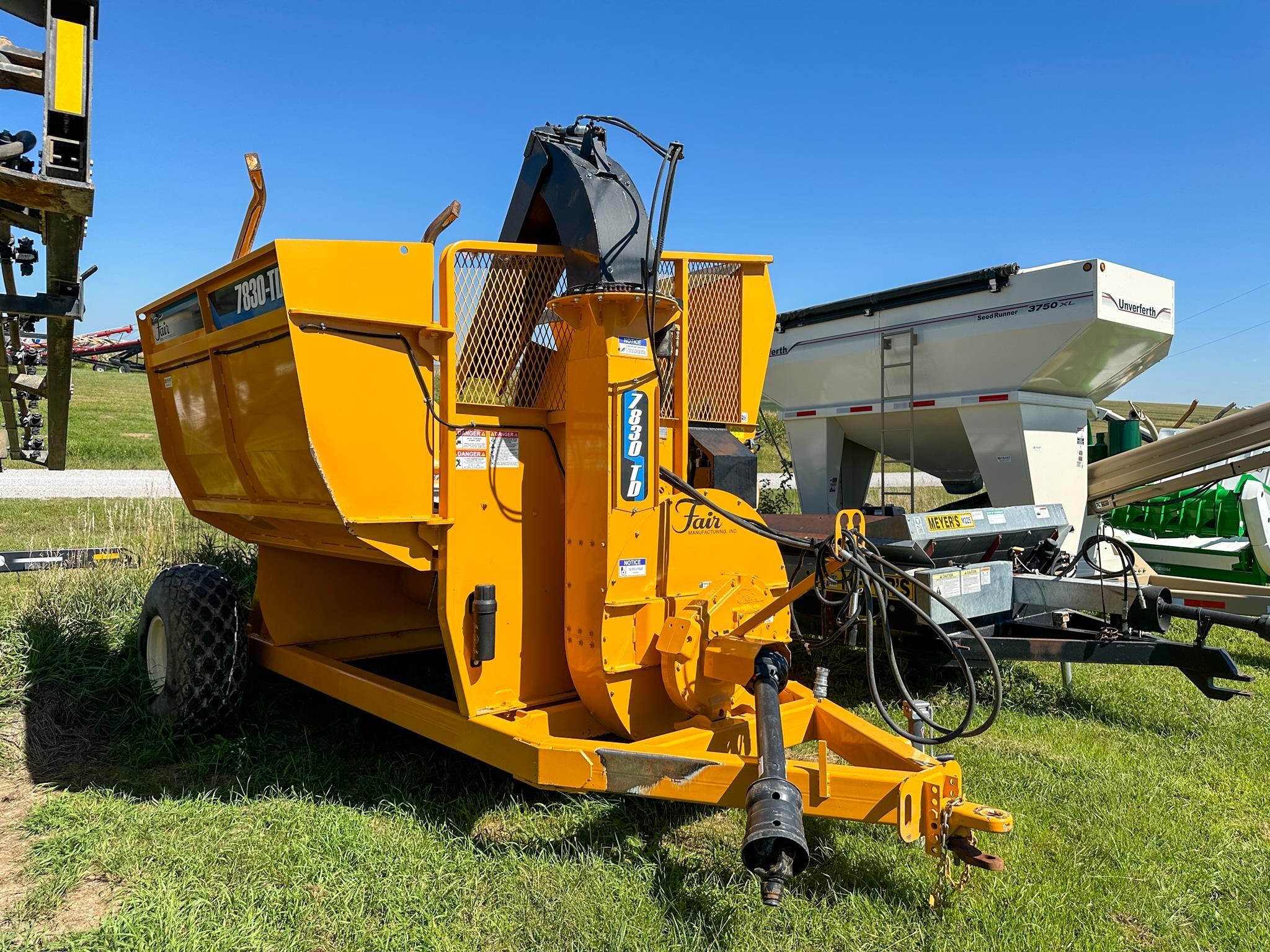 2020 Fair Mfg 7830TD Bale Processor