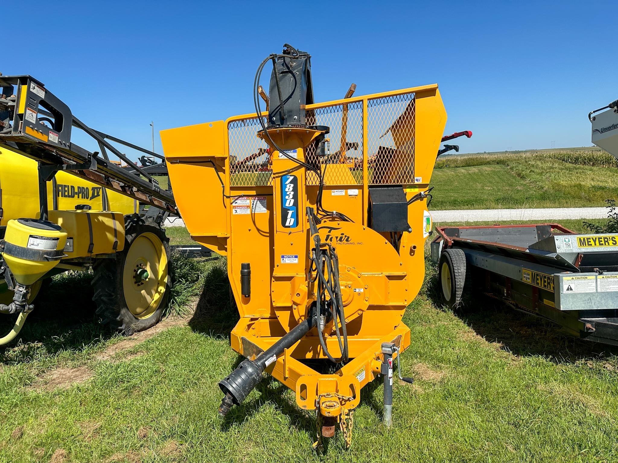 2020 Fair Mfg 7830TD Bale Processor
