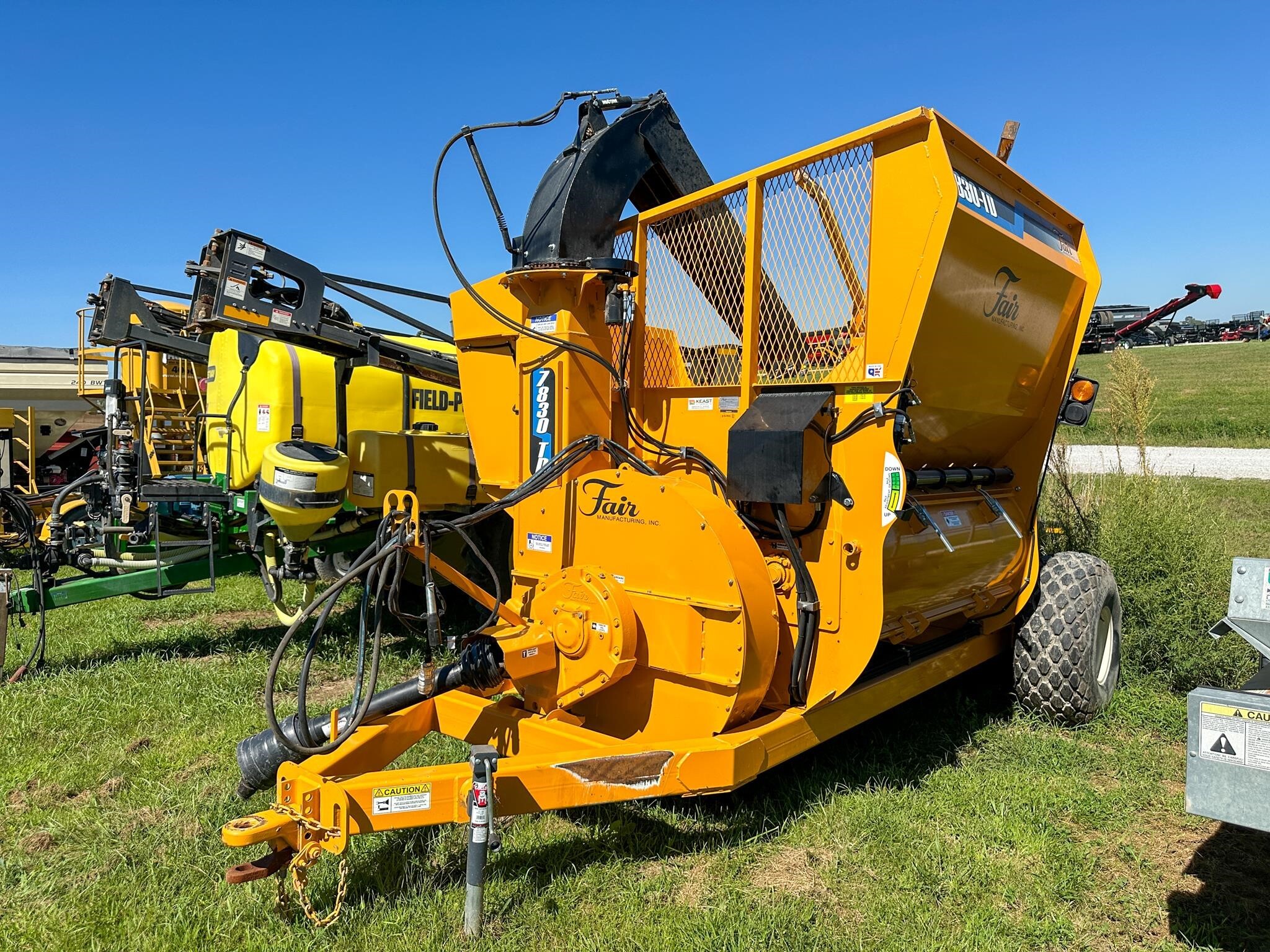 2020 Fair Mfg 7830TD Bale Processor
