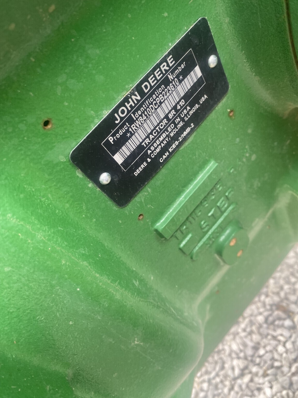 2023 John Deere 8R 410 Tractor