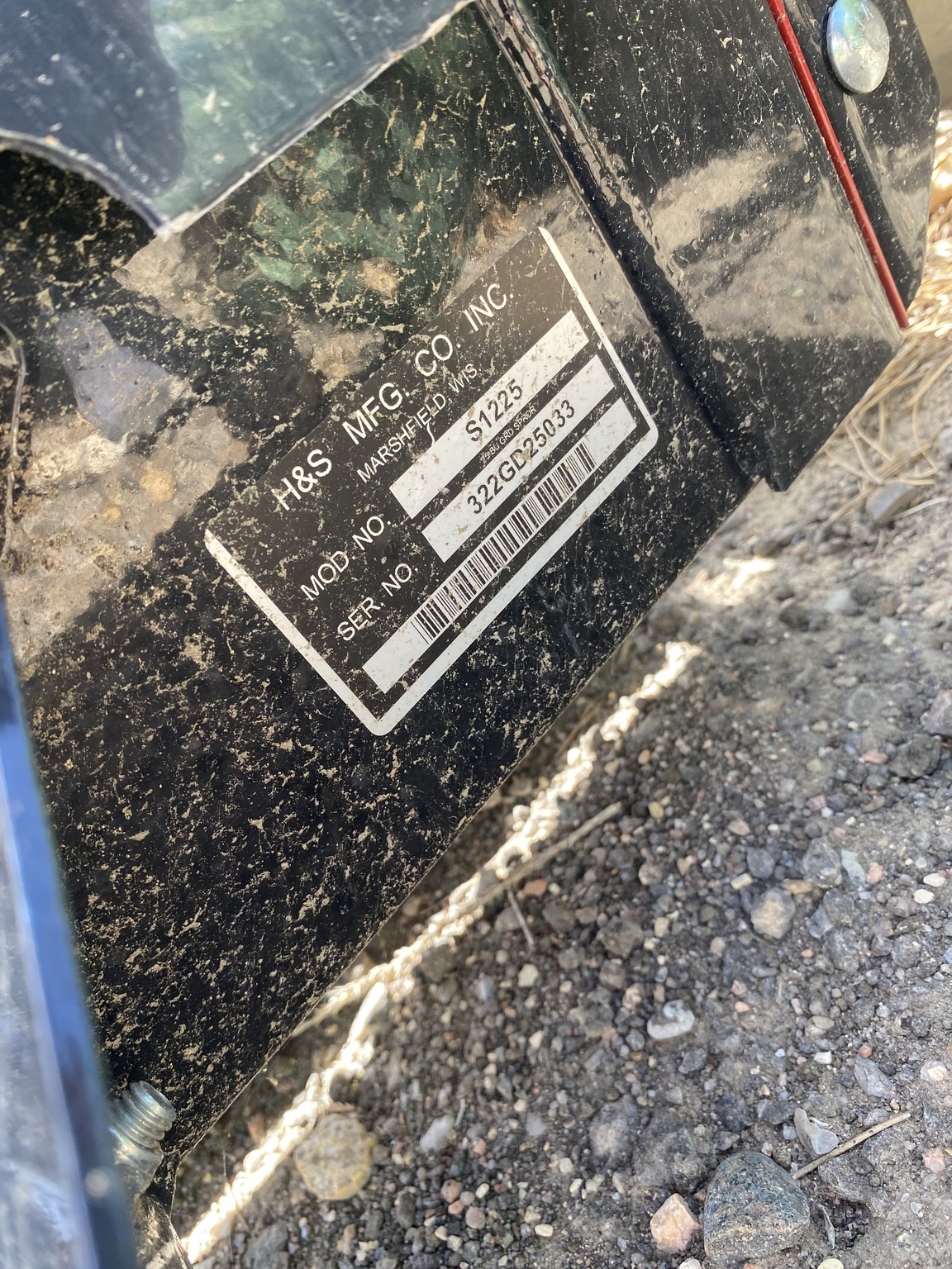 2023 H & S 1225 Manure Spreader