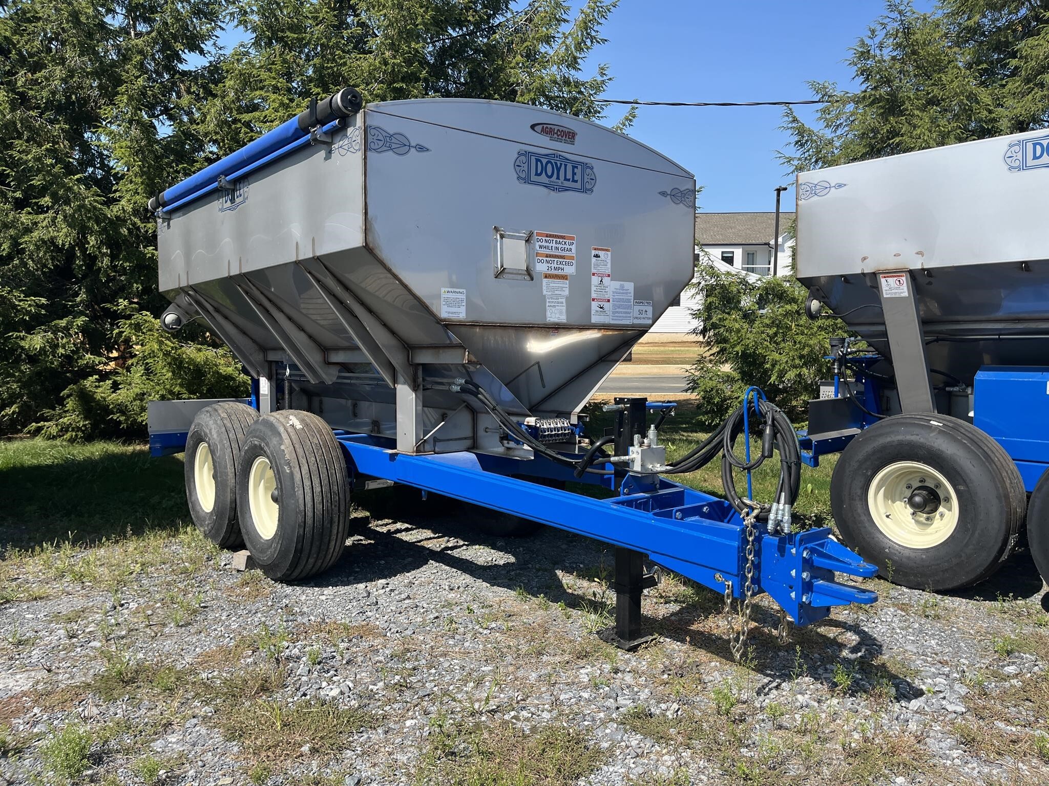2023 Doyle GWD6TNT4 PullType Fertilizer Spreader Call Machinery Pete