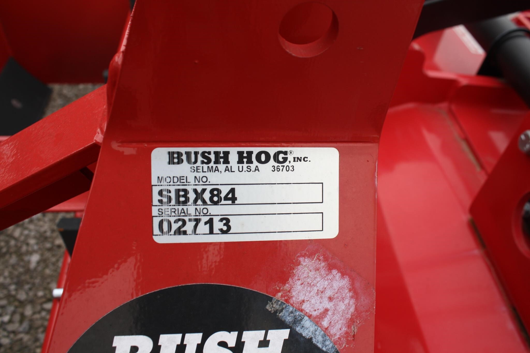 2023 Bush Hog SBX84 Blade