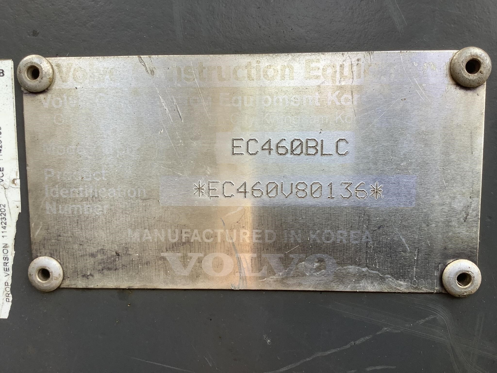 2006 Volvo EC460B LC Excavator