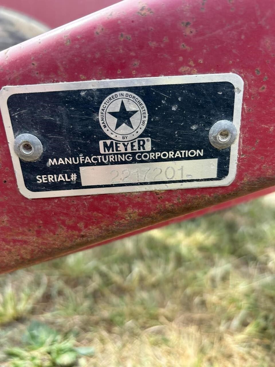  Meyer X2206 Miscellaneous