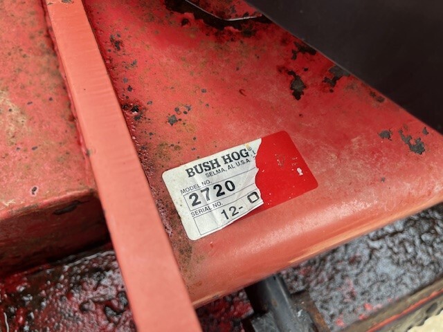 2012 Bush Hog 2720 Rotary Cutter