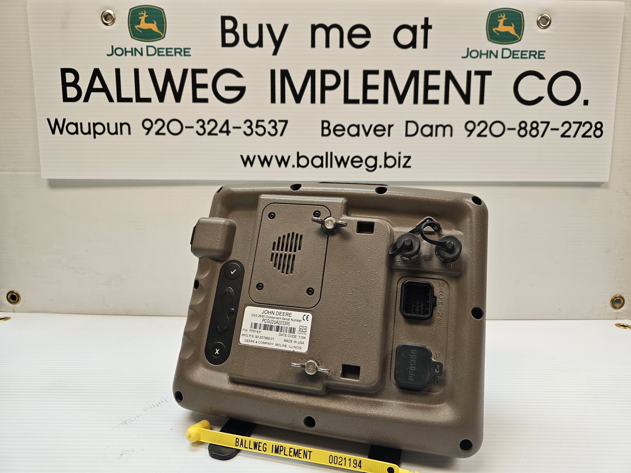  John Deere 2630 Precision Ag