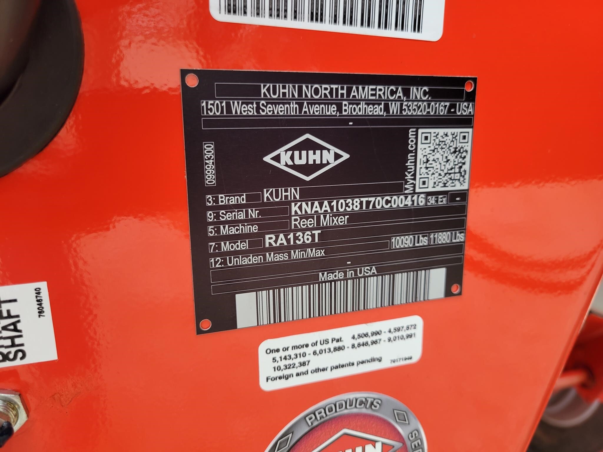 2024 Kuhn Knight RA136 Grinders and Mixer