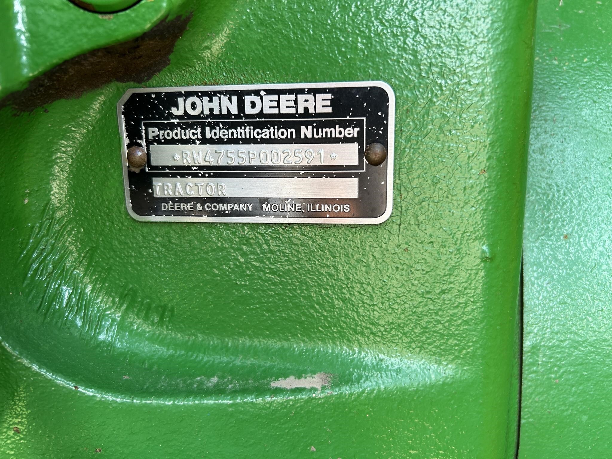 1989 John Deere 4755 Tractor
