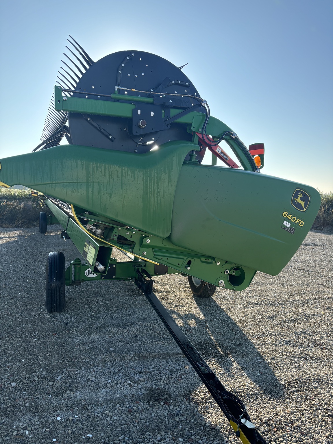 2018 John Deere 640FD Platform