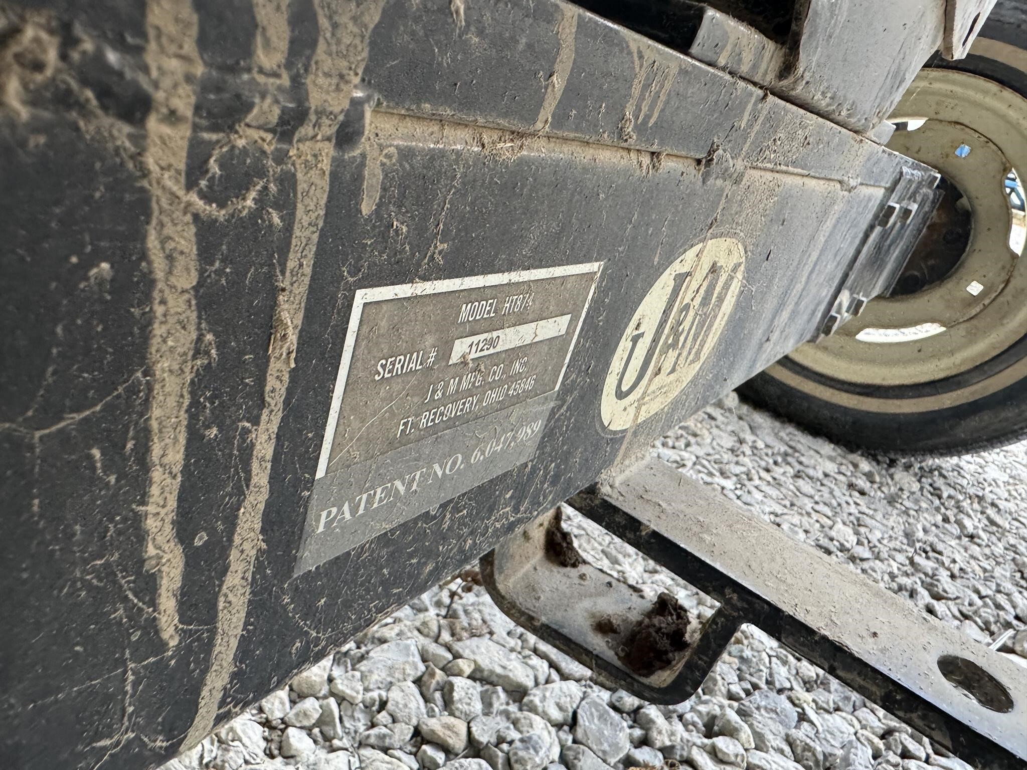  J&M HT-874 Header Trailer