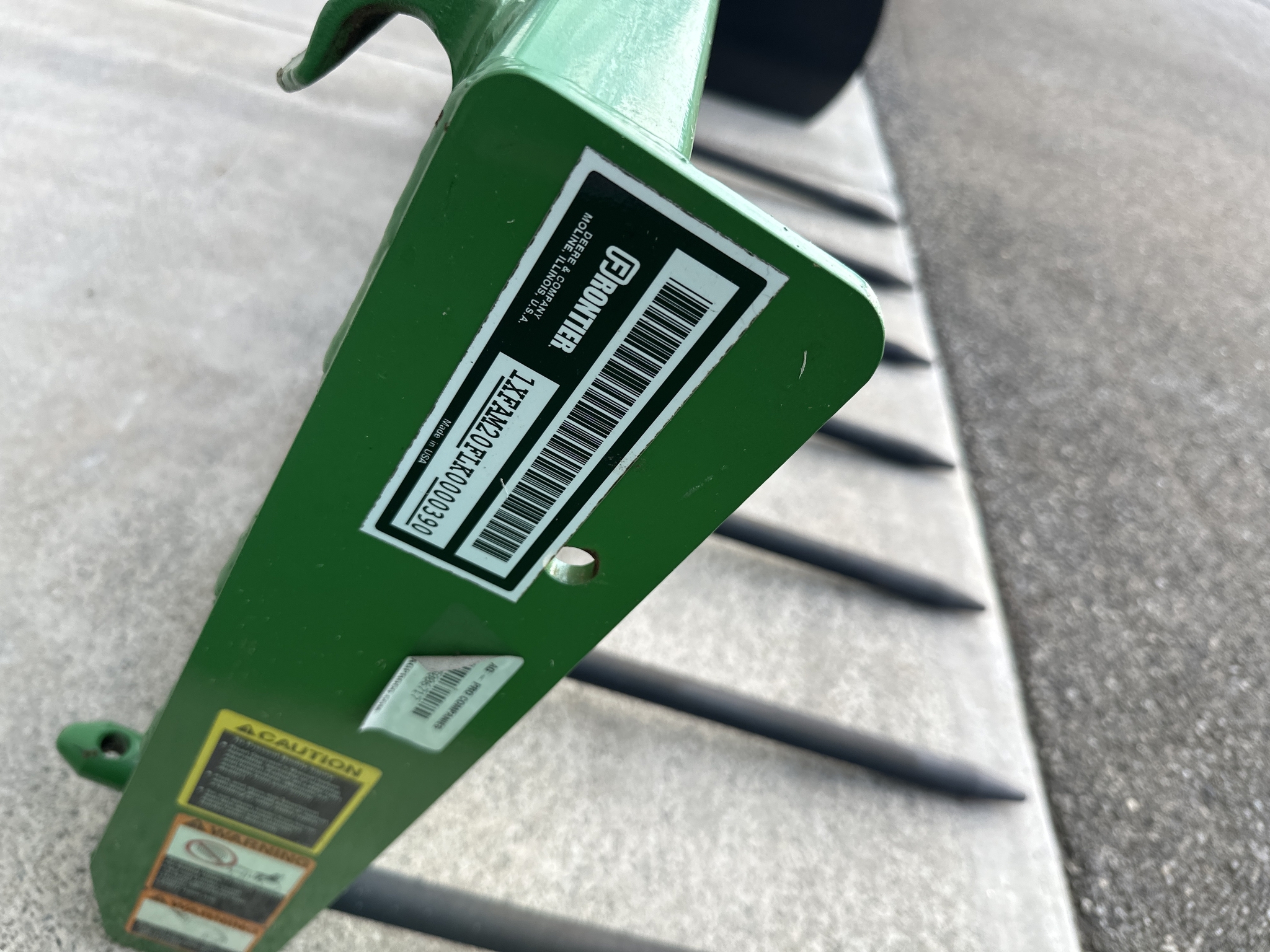 2022 Frontier AM20F Loader and Skid Steer Attachment