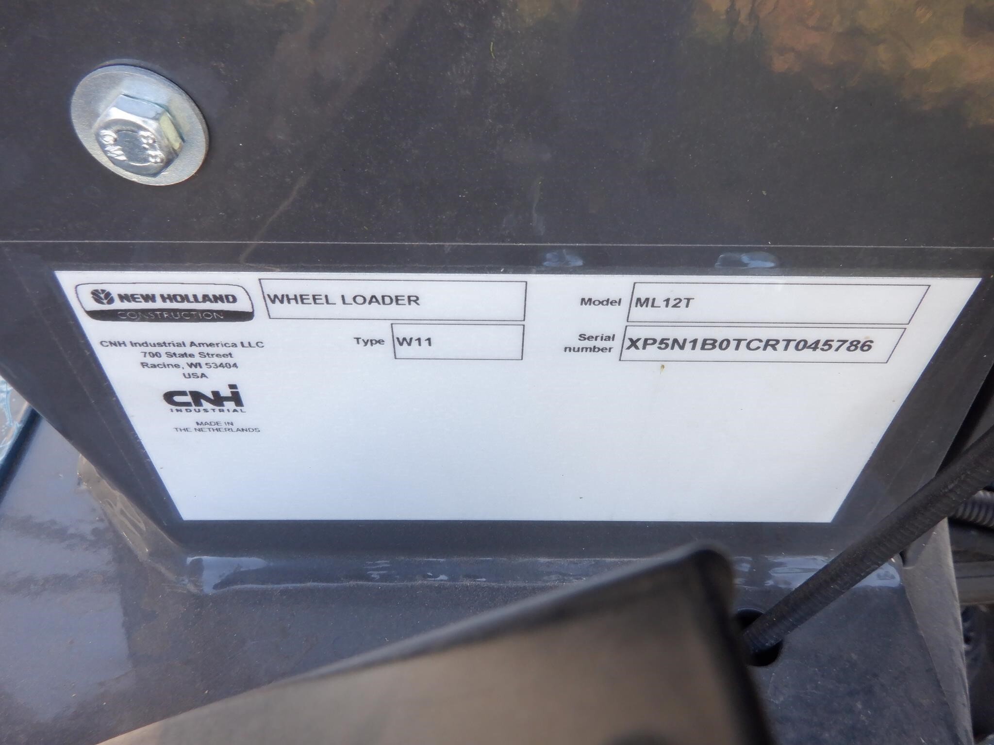 2024 New Holland ML12T Wheel Loader