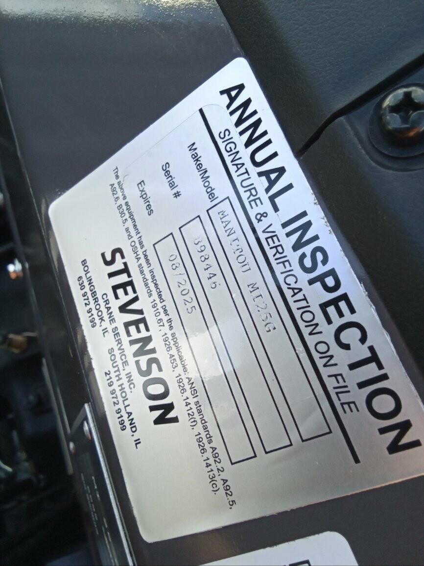 2023 Manitou MI25G Forklift