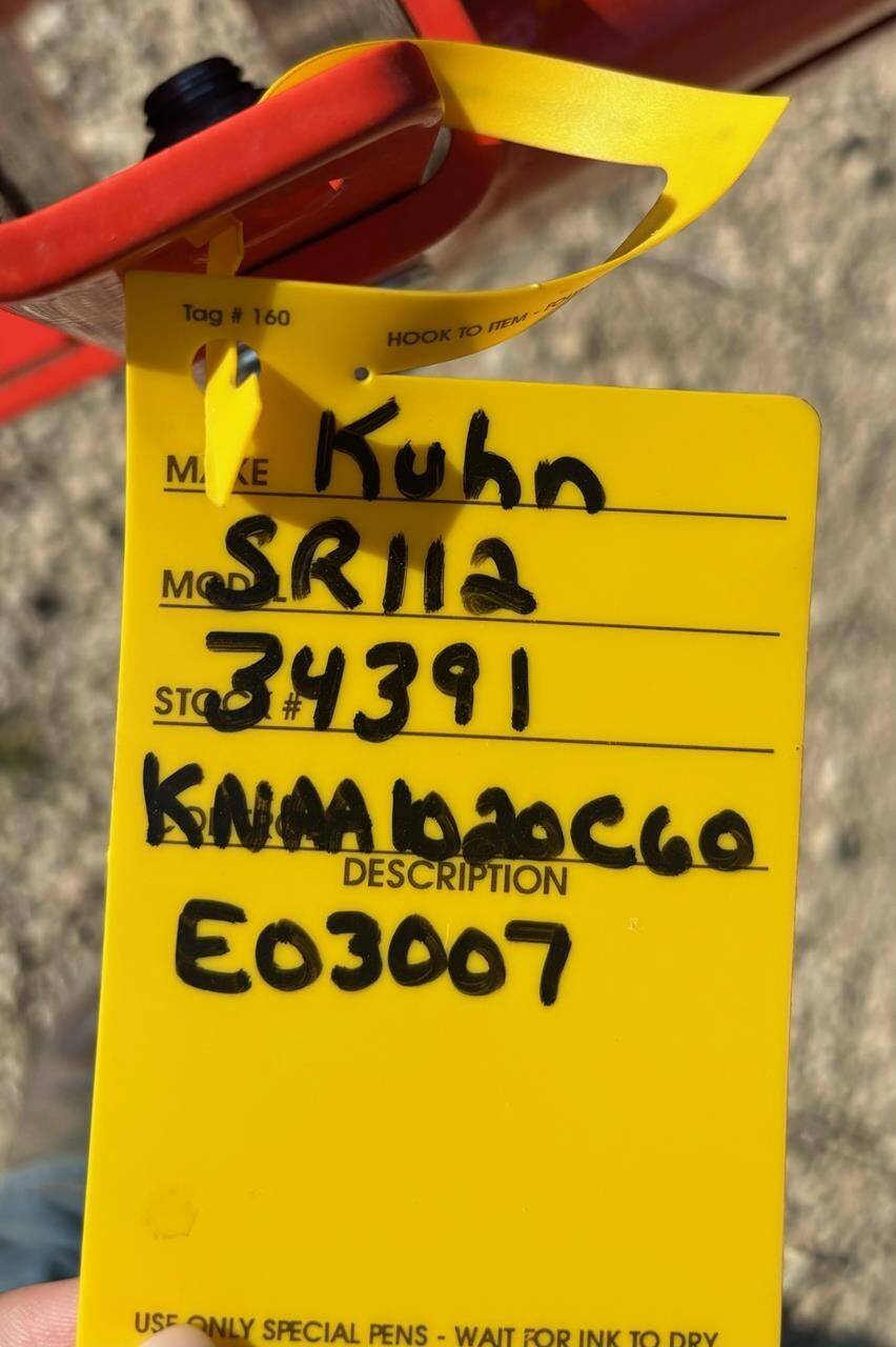 2024 Kuhn SR112GII Rake